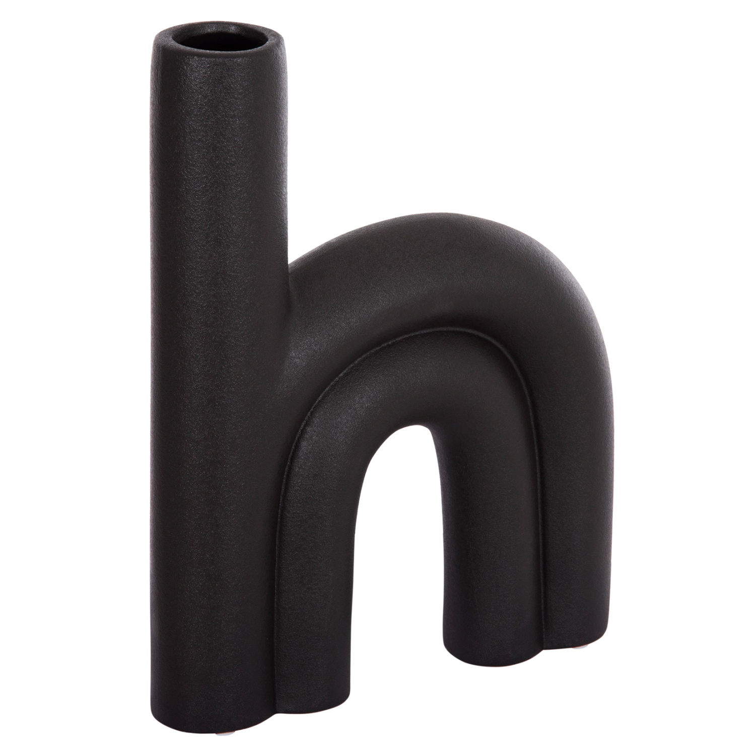 ΕΠΙΤΡΑΠΕΖΙΟ ΚΕΡΑΜΙΚΟ ΔΙΑΚΟΣΜΗΤΙΚΟ ARCON HM4638.02 ΜΑΥΡΟ ΜΑΤ 25,5x6x34Υεκ 1