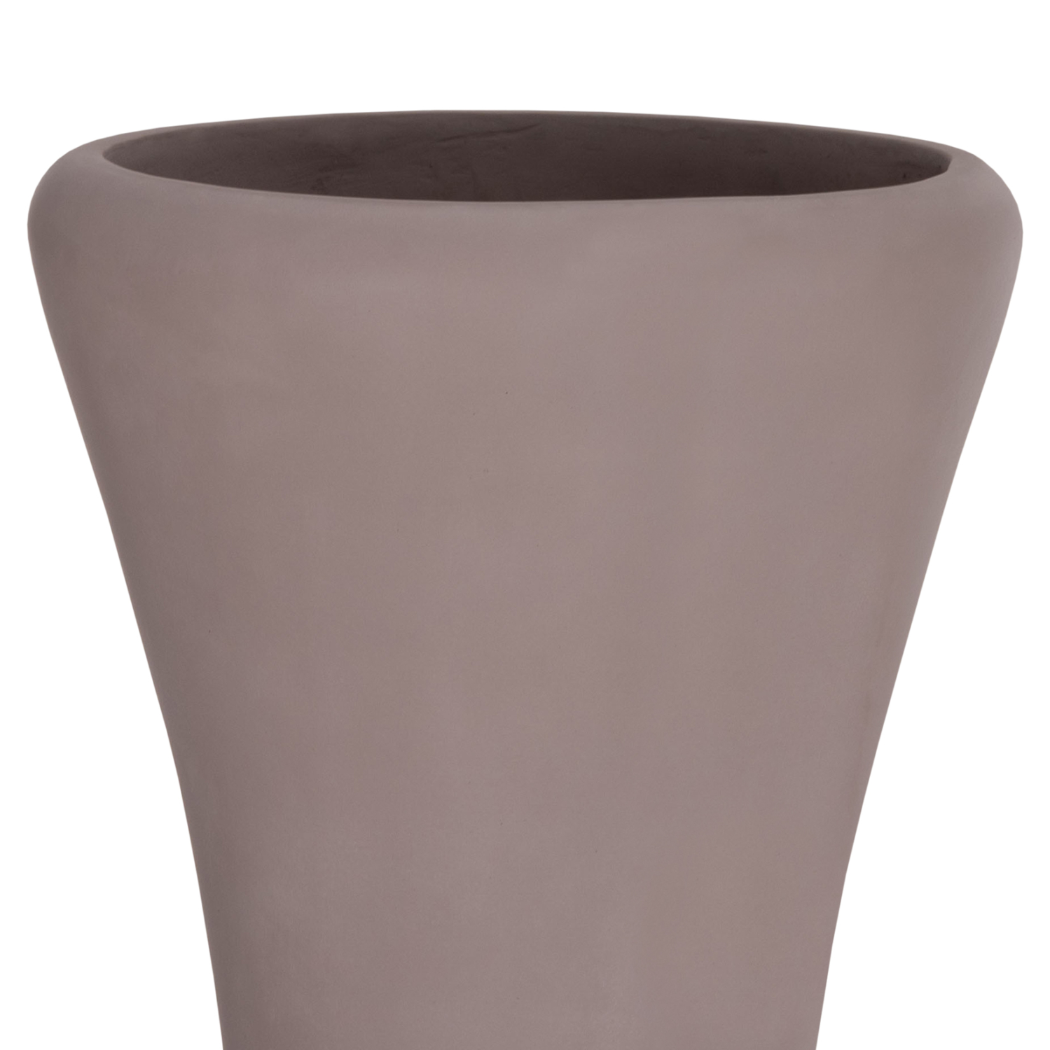 ΔΙΑΚΟΣΜΗΤΙΚΟ ΒΑΖΟ ΔΑΠΕΔΟΥ NEBULA HM4660.05L FIBER CEMENT TAUPE--ΞΥΛΟ ΤΕΑΚ Φ45x172Υεκ 8