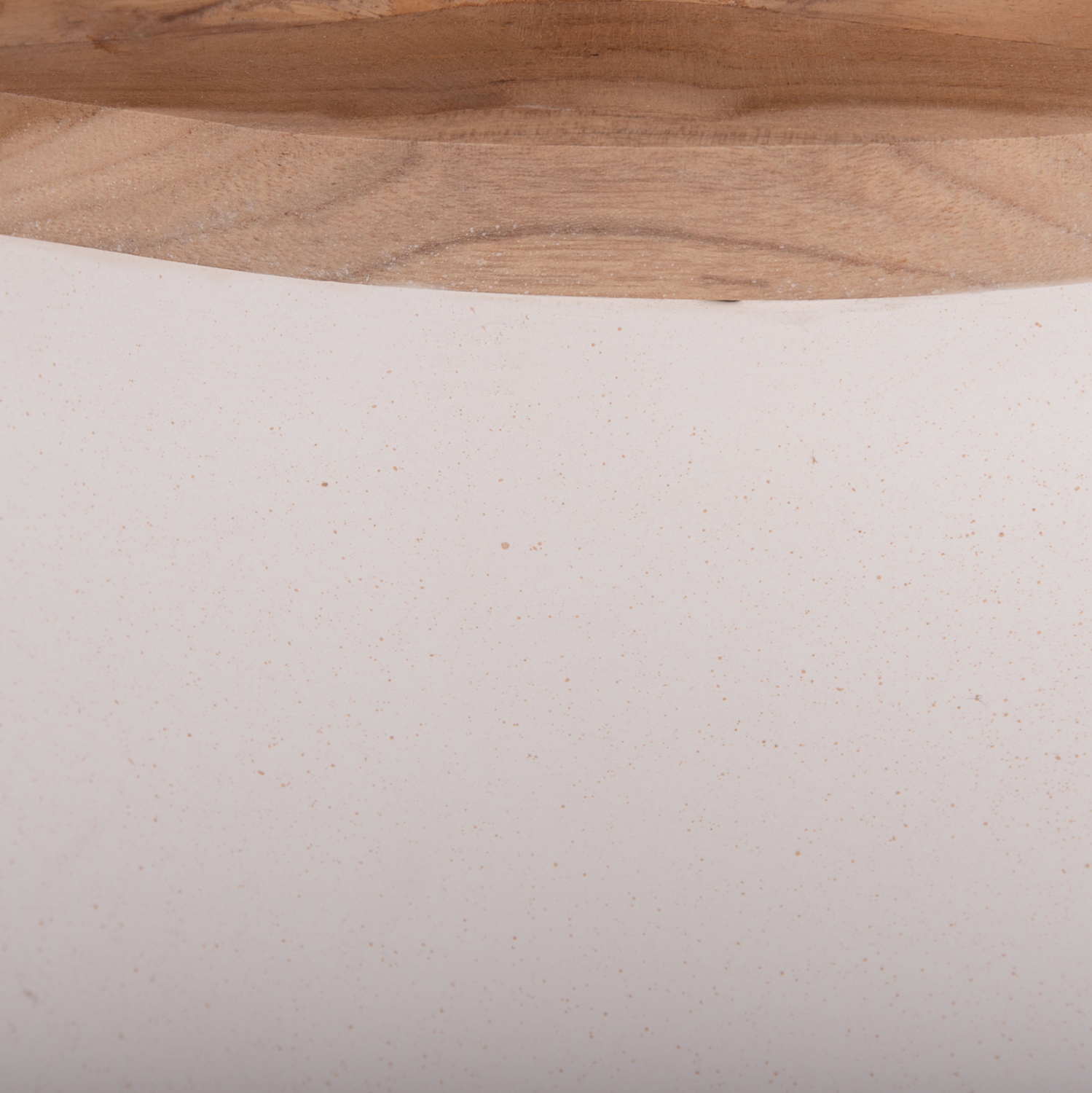 ΔΙΑΚΟΣΜΗΤΙΚΟ ΒΑΖΟ ΔΑΠΕΔΟΥ LINTER HM4662.02L FIBER CEMENT ΛΕΥΚΟ--ΞΥΛΟ ΤΕΑΚ Φ41x47Υεκ. 9
