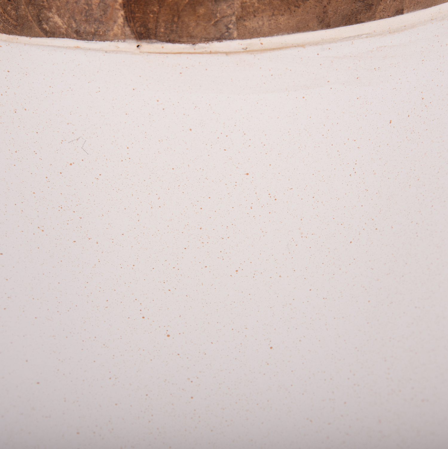 ΔΙΑΚΟΣΜΗΤΙΚΟ ΒΑΖΟ ΔΑΠΕΔΟΥ LINTER HM4662.02S FIBER CEMENT ΛΕΥΚΟ--ΞΥΛΟ ΤΕΑΚ Φ34x60Υεκ. 6
