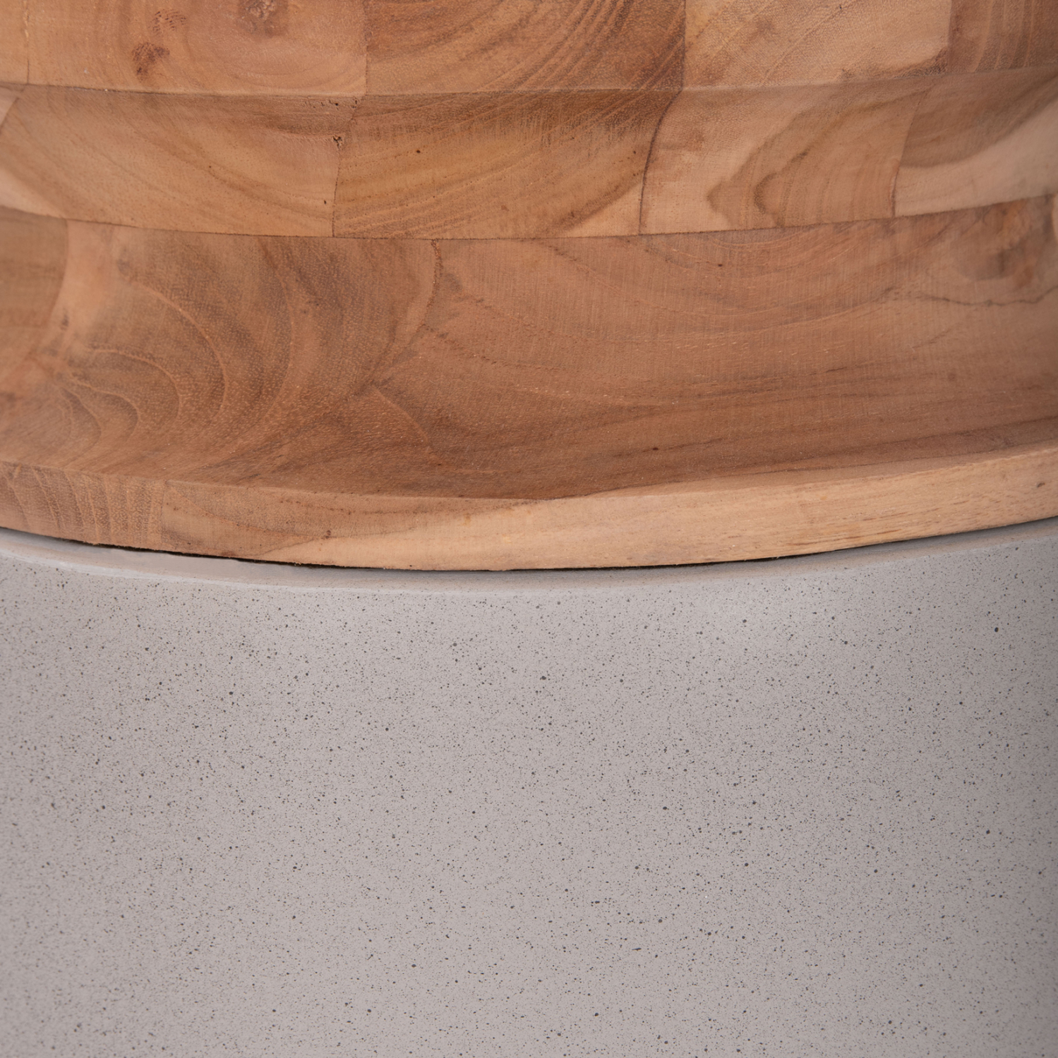 ΔΙΑΚΟΣΜΗΤΙΚΟ ΒΑΖΟ ΔΑΠΕΔΟΥ LINTER HM4662.03S FIBER CEMENT ΓΚΡΙ--ΞΥΛΟ ΤΕΑΚ Φ34x60Υεκ. 9