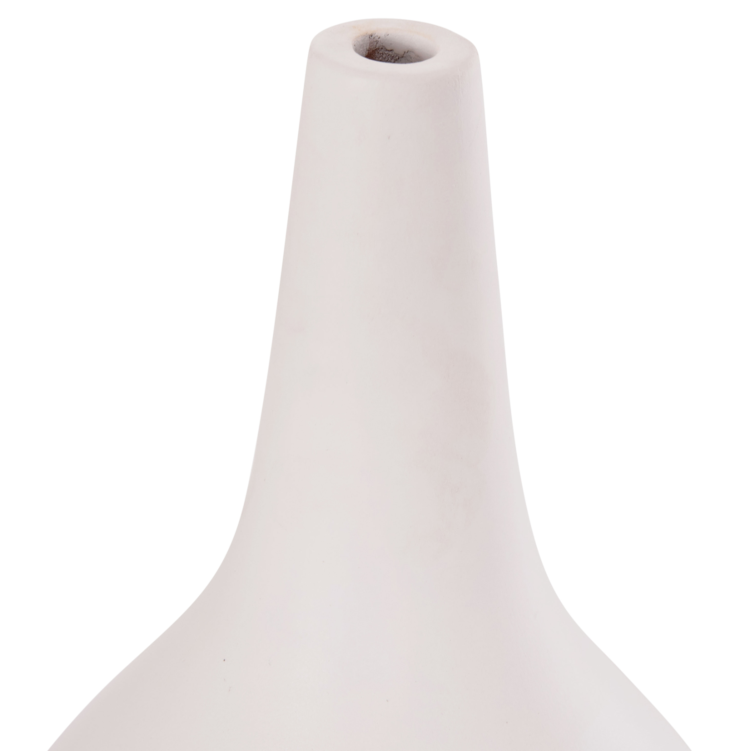 ΕΠΙΤΡΑΠΕΖΙΟ ΔΙΑΚΟΣΜΗΤΙΚΟ ΒΑΖΟ DENI HM4663.02L FIBER CEMENT ΣΕ ΛΕΥΚΟ--Φ26x39Υεκ 7