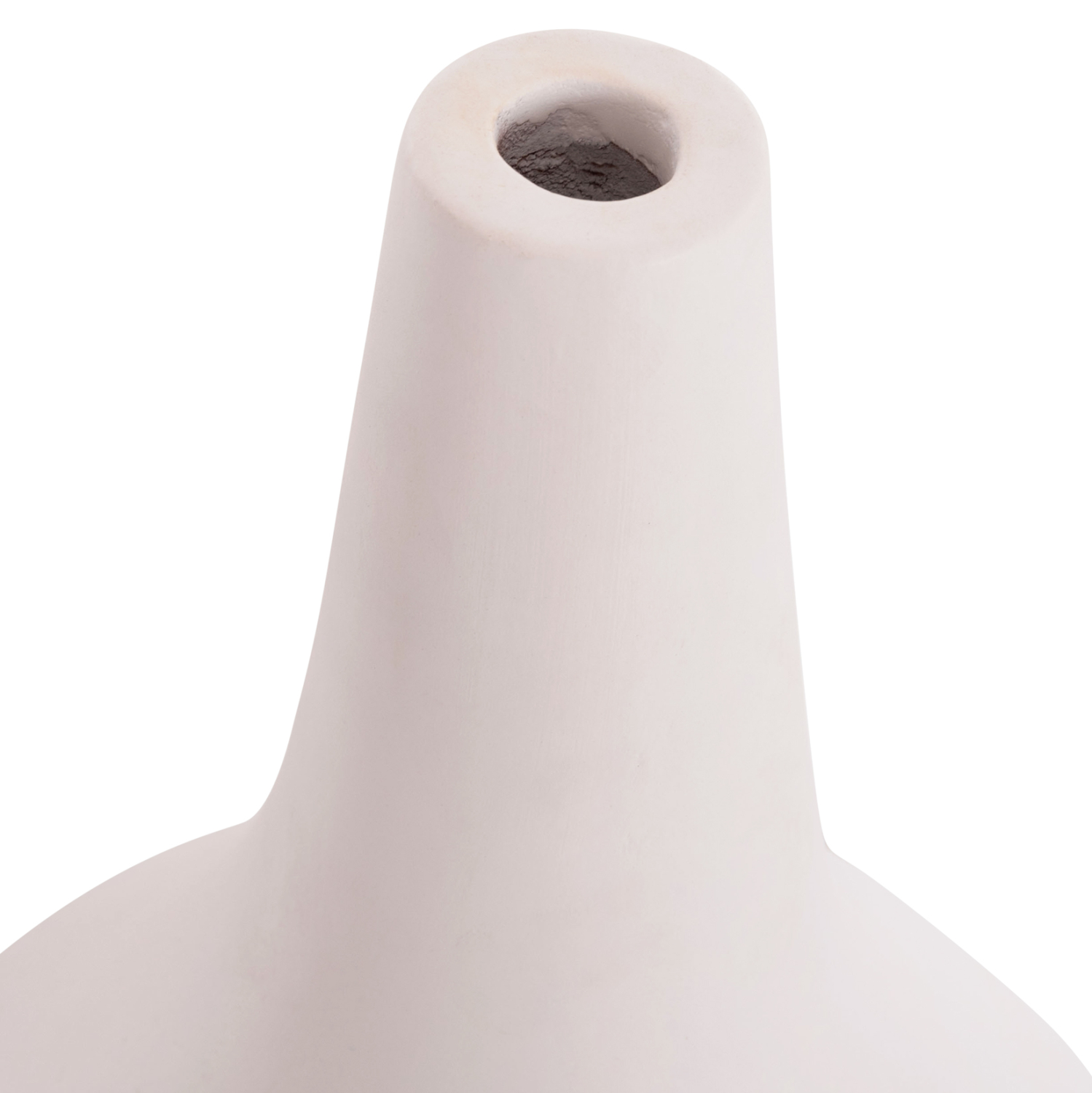 ΕΠΙΤΡΑΠΕΖΙΟ ΔΙΑΚΟΣΜΗΤΙΚΟ ΒΑΖΟ DENI HM4663.02L FIBER CEMENT ΣΕ ΛΕΥΚΟ--Φ26x39Υεκ 8