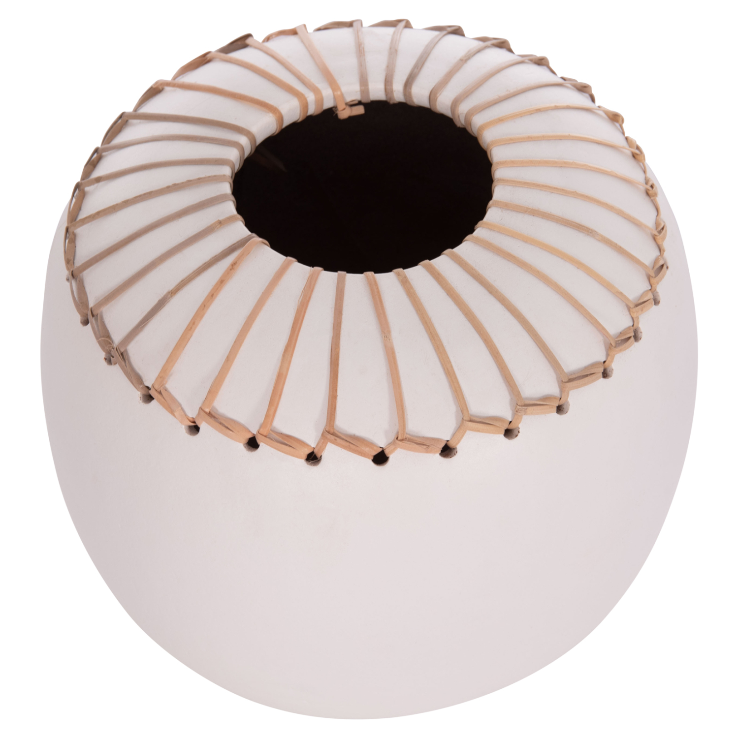 ΕΠΙΤΡΑΠΕΖΙΟ ΔΙΑΚΟΣΜΗΤΙΚΟ ΒΑΖΟ LENNOX HM4675.02L TΕΡΑΚΟΤΑ ΣΕ ΛΕΥΚΟ--Φ22x20Υεκ. 4
