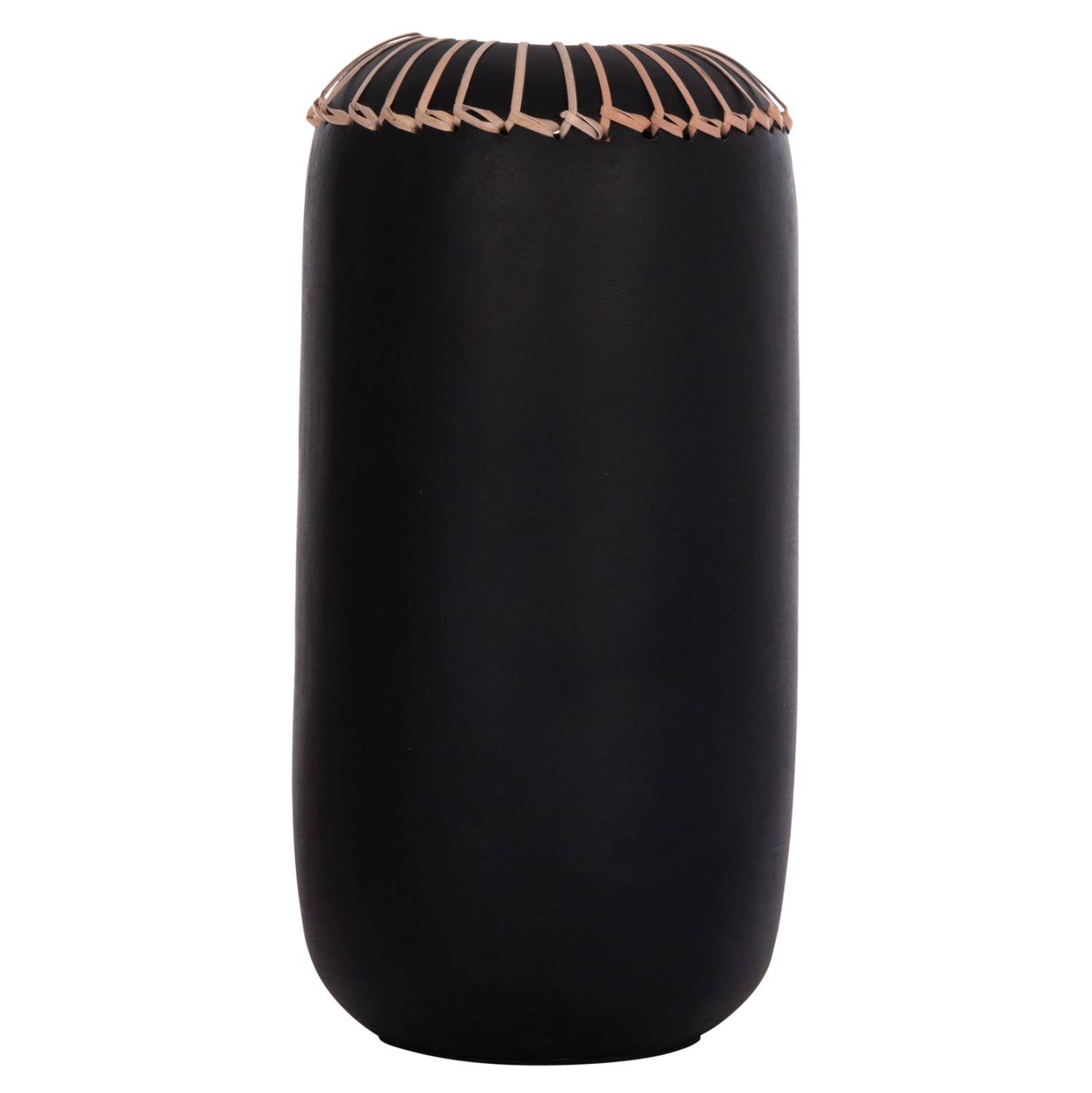 ΕΠΙΤΡΑΠΕΖΙΟ ΔΙΑΚΟΣΜΗΤΙΚΟ ΒΑΖΟ LENNOX HM4675.01S TΕΡΑΚΟΤΑ ΣΕ ΜΑΥΡΟ--Φ18x33Υεκ. 3