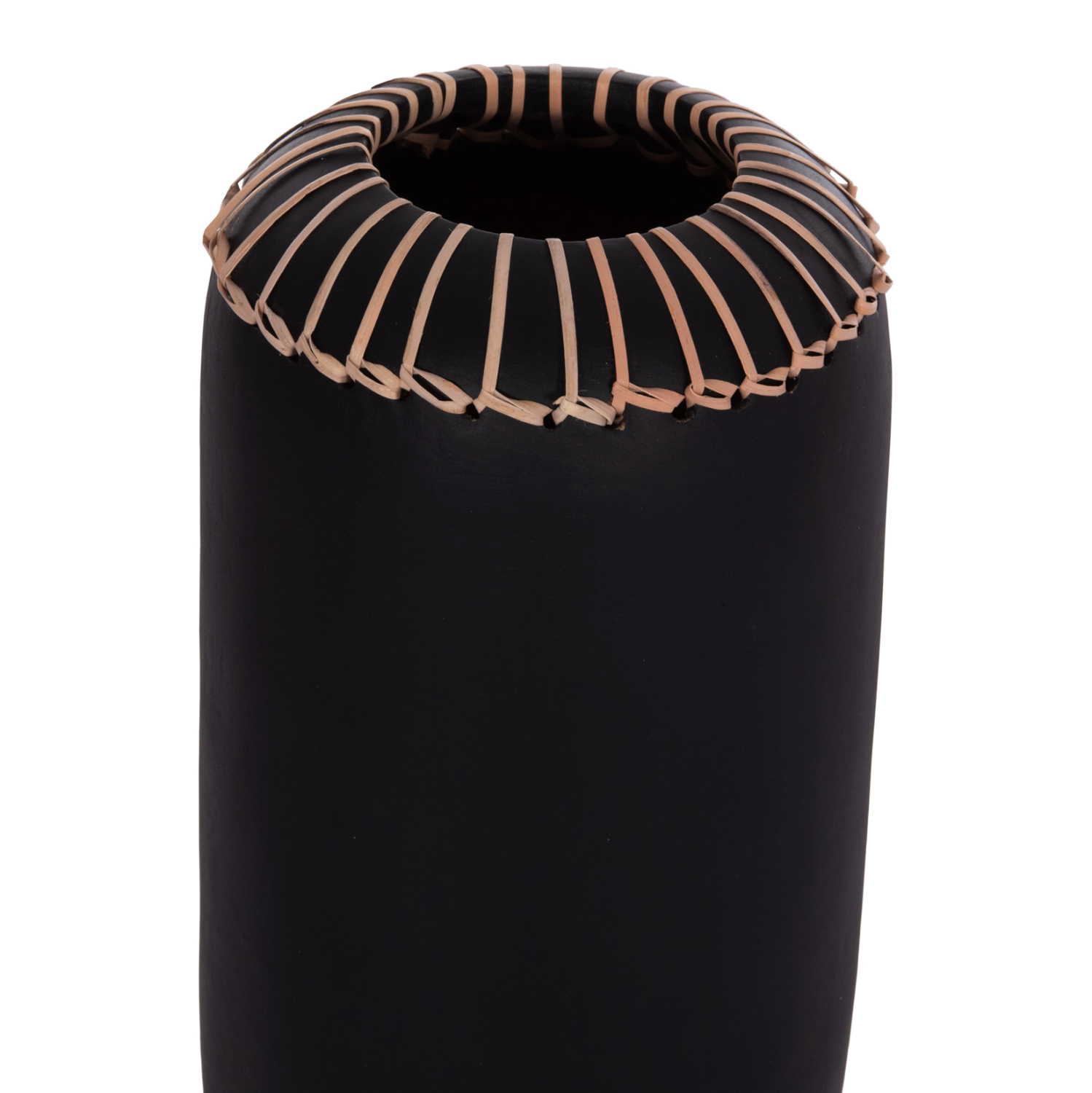 ΕΠΙΤΡΑΠΕΖΙΟ ΔΙΑΚΟΣΜΗΤΙΚΟ ΒΑΖΟ LENNOX HM4675.01S TΕΡΑΚΟΤΑ ΣΕ ΜΑΥΡΟ--Φ18x33Υεκ. 4
