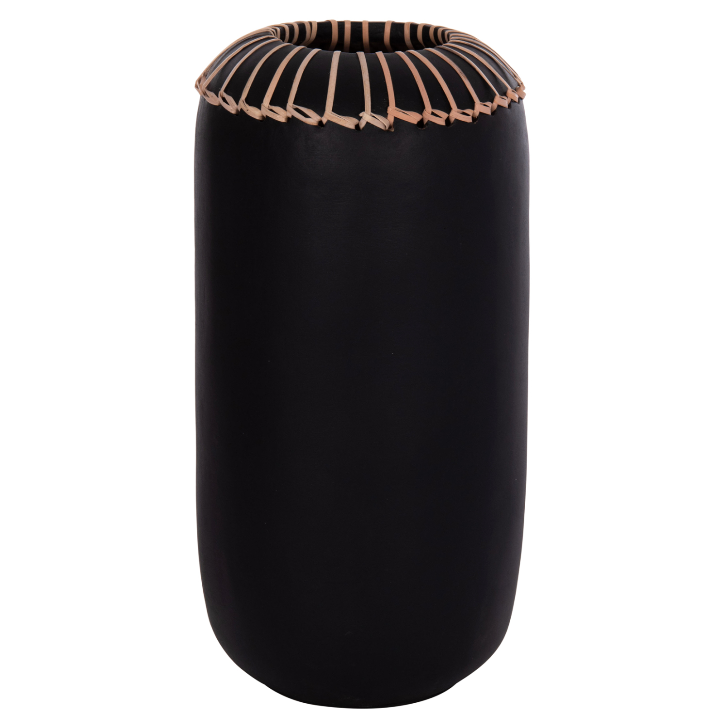 ΕΠΙΤΡΑΠΕΖΙΟ ΔΙΑΚΟΣΜΗΤΙΚΟ ΒΑΖΟ LENNOX HM4675.01S TΕΡΑΚΟΤΑ ΣΕ ΜΑΥΡΟ--Φ18x33Υεκ. 6