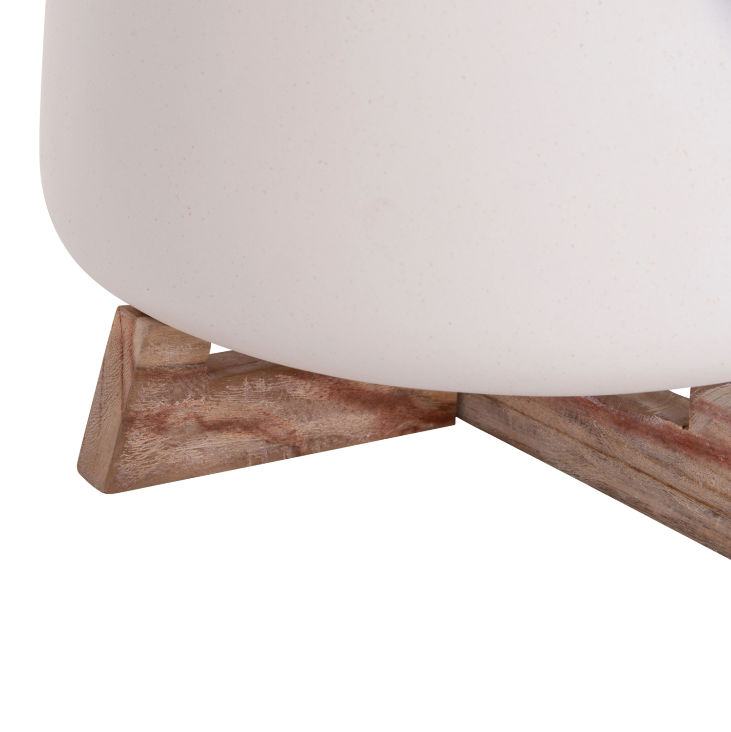 ΓΛΑΣΤΡΑ ΕΣ.ΧΩΡΟΥ FRELLO HM4674.02L ΛΕΥΚΟ FIBER CEMENT--TEAK ΒΑΣΗ 29x29x23,5Υεκ. 6