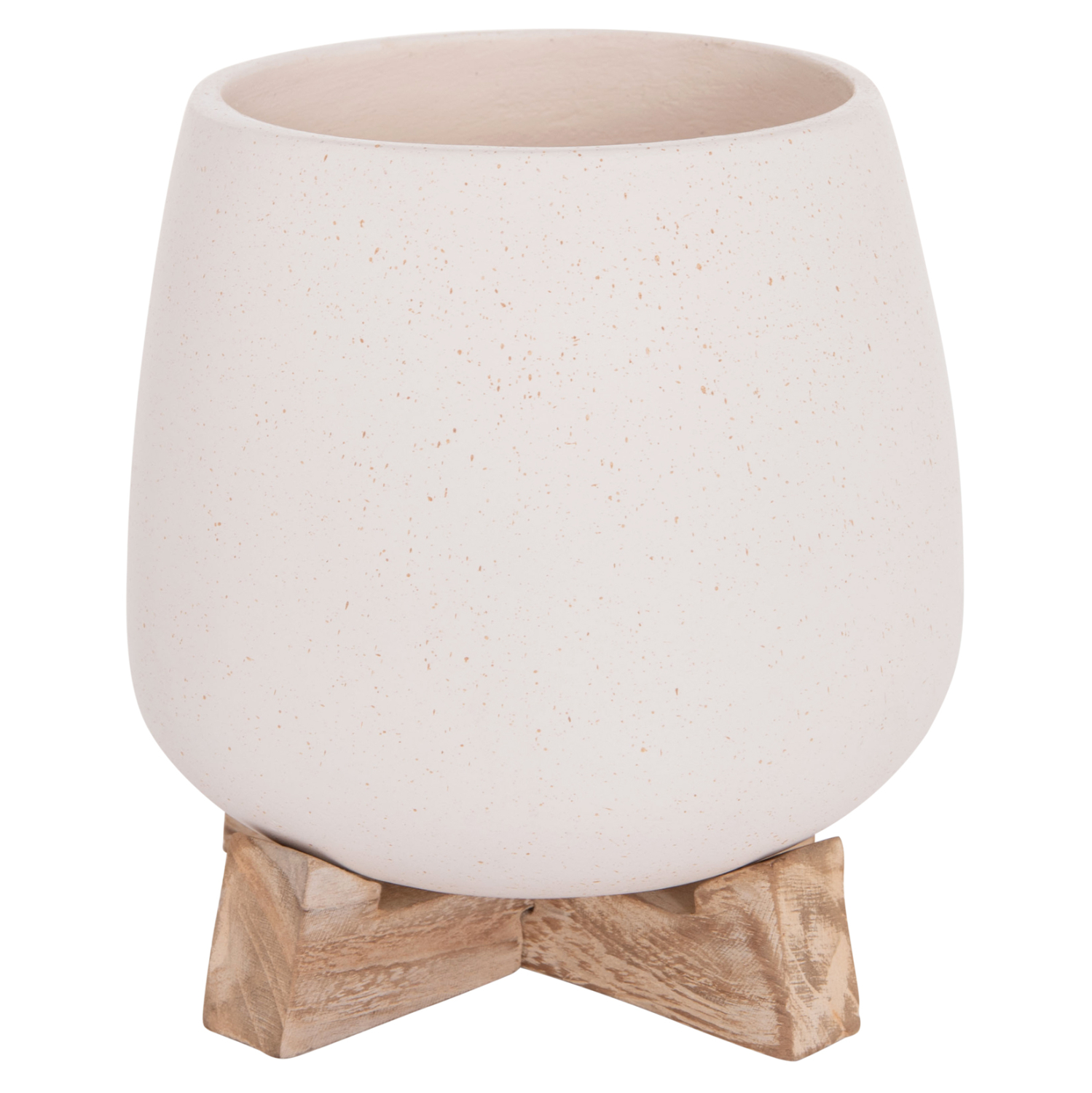 ΓΛΑΣΤΡΑ ΕΣ.ΧΩΡΟΥ FRELLO HM4674.02S ΛΕΥΚΟ FIBER CEMENT--TEAK ΒΑΣΗ 14,5x14,5x16Υεκ. 5