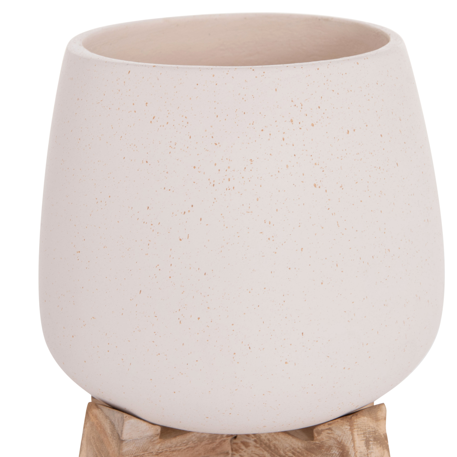 ΓΛΑΣΤΡΑ ΕΣ.ΧΩΡΟΥ FRELLO HM4674.02S ΛΕΥΚΟ FIBER CEMENT--TEAK ΒΑΣΗ 14,5x14,5x16Υεκ. 9