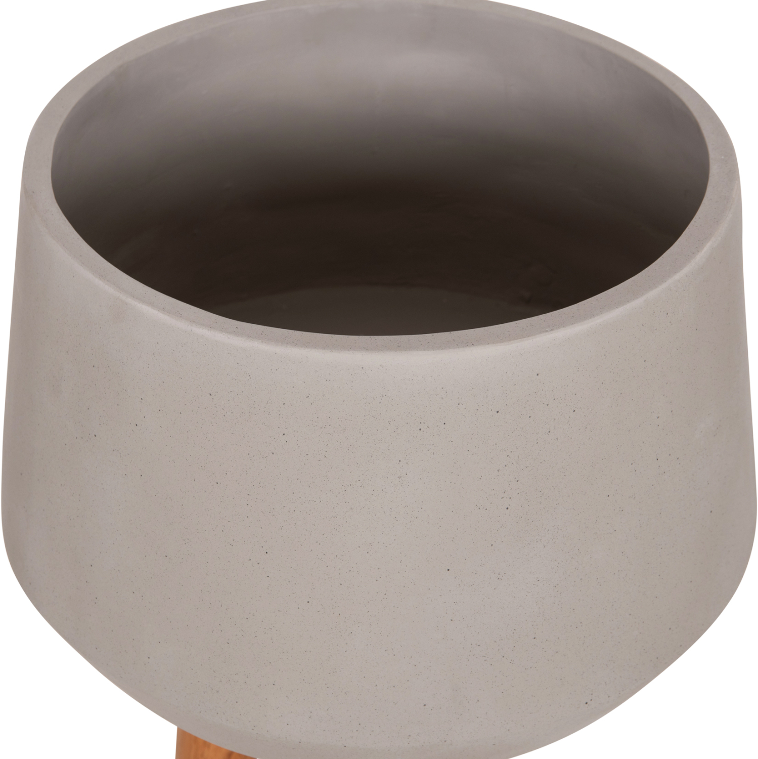ΓΛΑΣΤΡΑ ΕΣΩΤ.ΧΩΡΟΥ QUAN HM4680.03L FIBER CEMENT ΓΚΡΙ--ΒΑΣΗ TEAK Φ38x62Υεκ 8