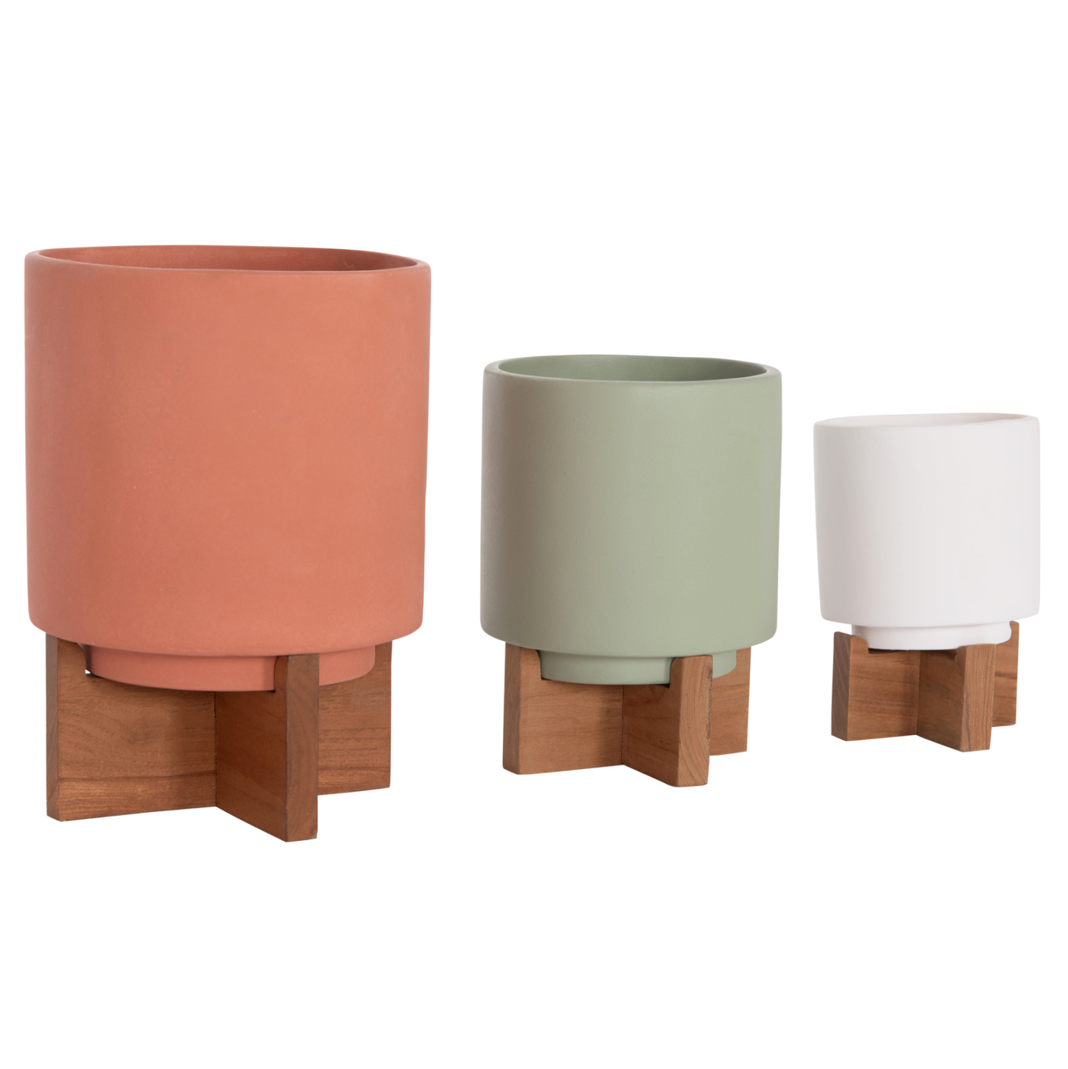 ΣΕΤ 3 ΓΛΑΣΤΡΕΣ ΜΕ TEAK ΒΑΣΕΙΣ TANTI HM4685 FIBER CEMENT ΣΕ 3 ΧΡΩΜΑΤΑ 5