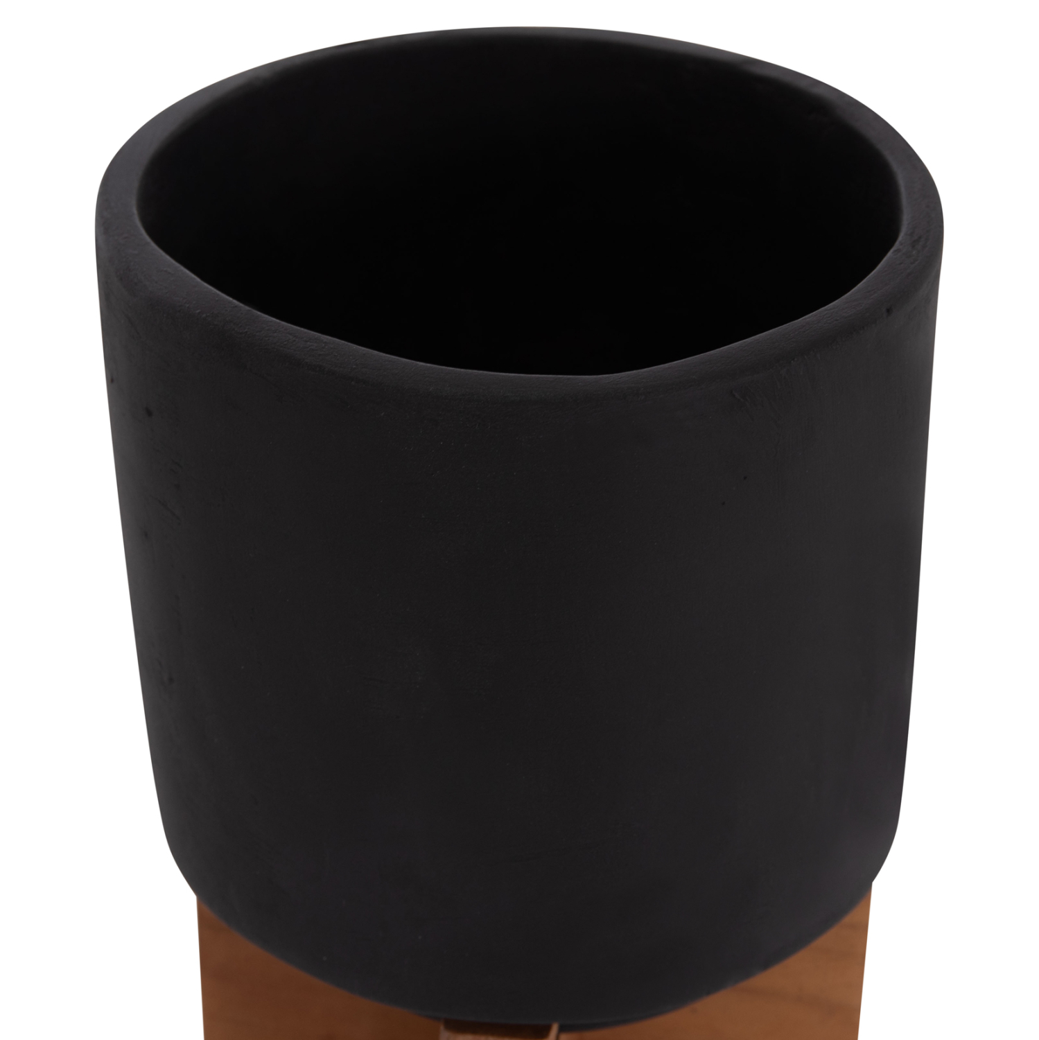 ΣΕΤ 3 ΓΛΑΣΤΡΕΣ ΜΕ TEAK ΒΑΣΕΙΣ TANTI HM4685.01 FIBER CEMENT ΣΕ ΜΑΥΡΟ ΧΡΩΜΑ 10