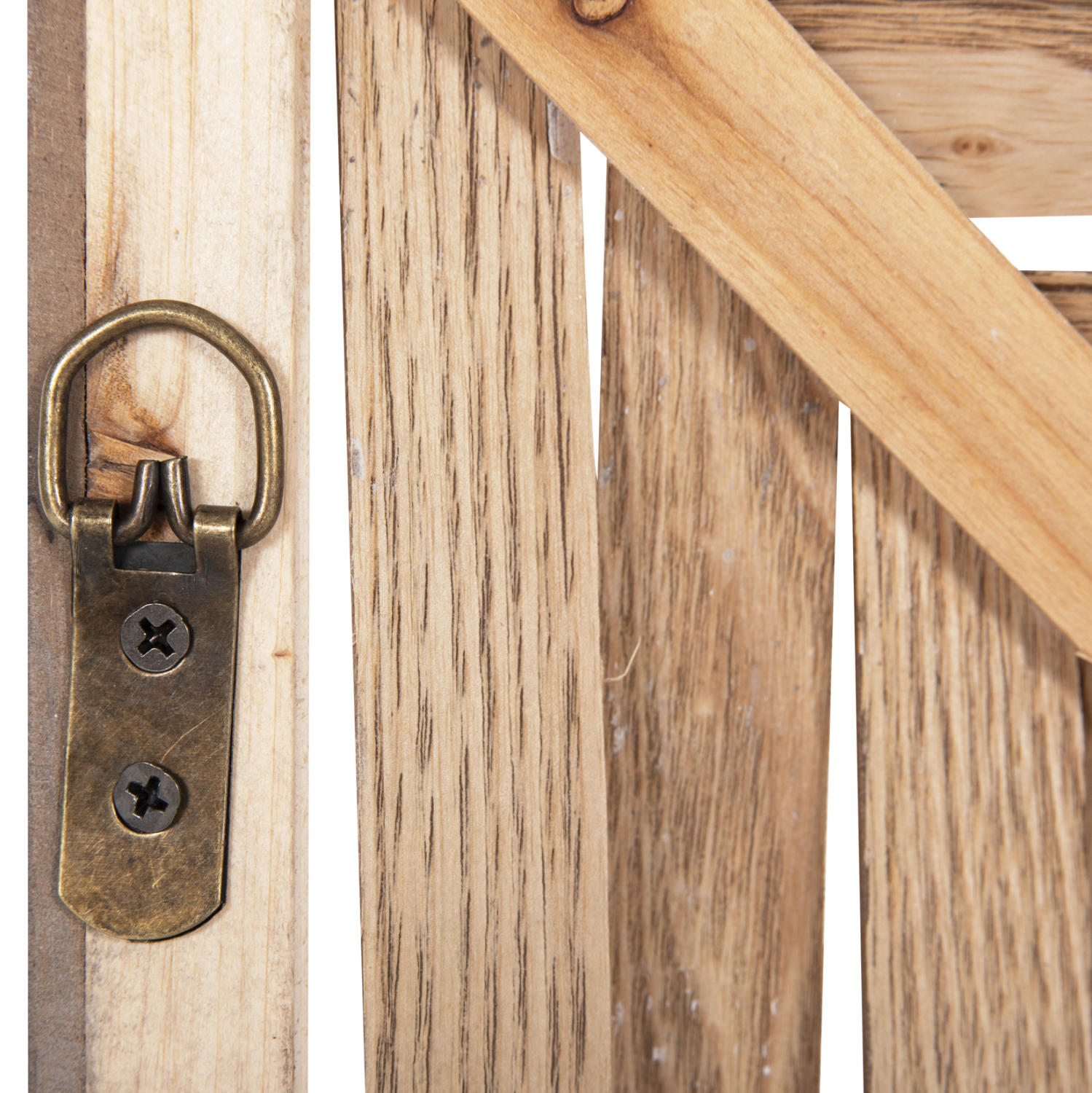 ΚΑΘΡΕΠΤΗΣ ΤΟΙΧΟΥ ΤΕΤΡΑΓΩΝΟΣ HM4226 ΜΠΑΜΠΟΥ ΣΕ ΧΡΩΜΑ ΟΑΚ 71x7x71 εκ. 5