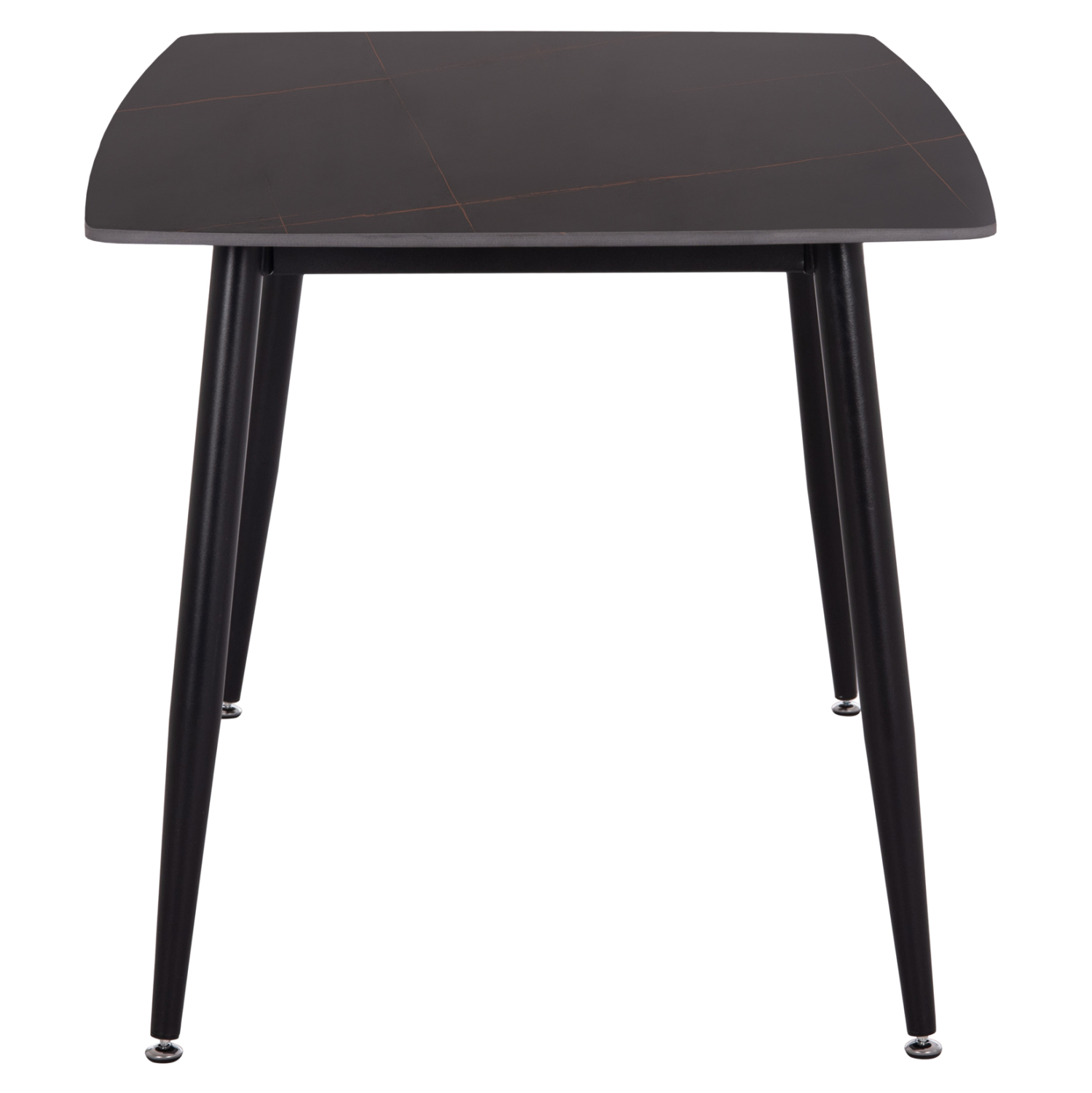 ΤΡΑΠΕΖΙ RAVEN HM18149.02 ΚΕΡΑΜΙΚΟ TOP ΜΕ ΟΨΗ ΜΑΥΡΟ ΜΑΡΜΑΡΟ 140x80x74Υεκ. 5