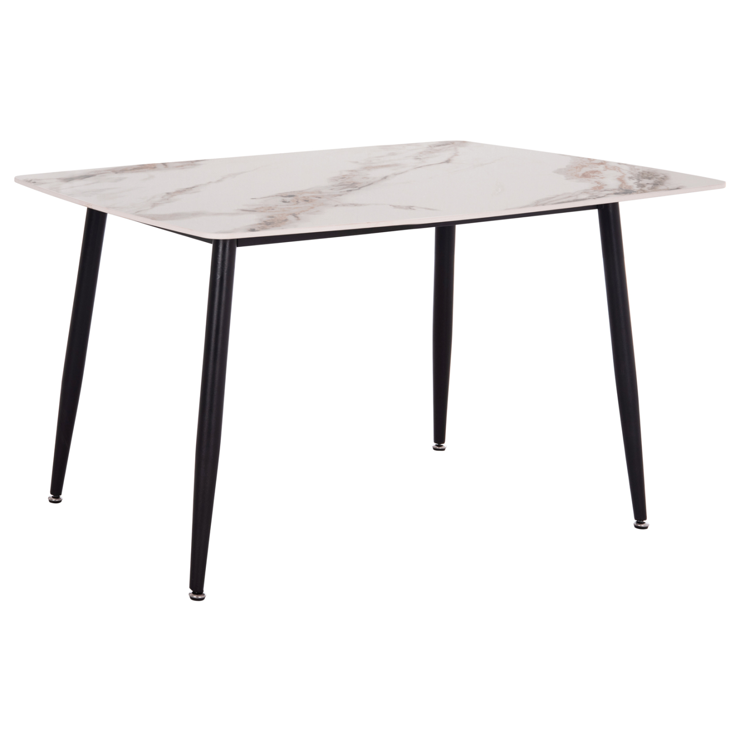 ΤΡΑΠΕΖΙ RAVEN HM18149.04 ΚΕΡΑΜΙΚΟ TOP ΜΕ ΟΨΗ ΛΕΥΚΟ/ΚΑΦΕ ΜΑΡΜΑΡΟ 140x80x74Υεκ. 4