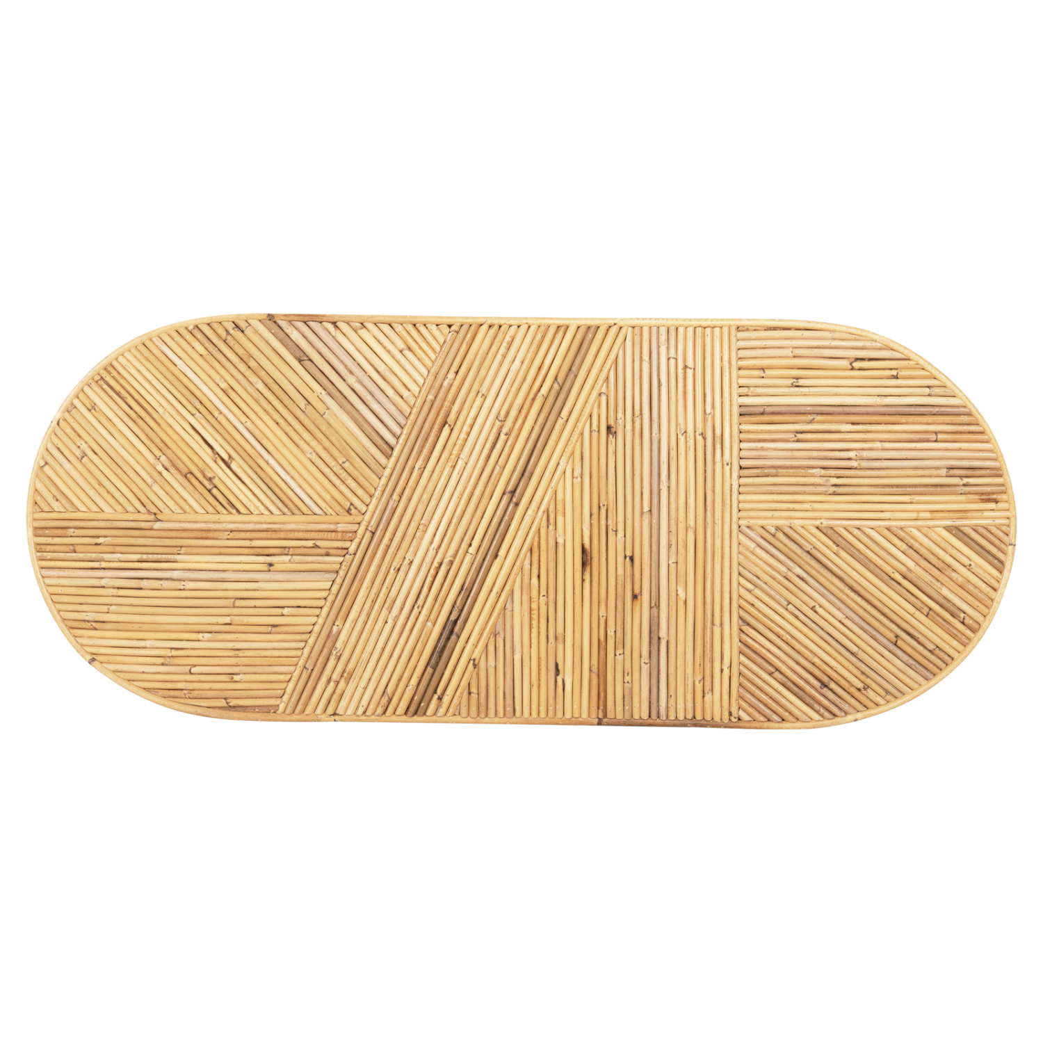 ΚΟΝΣΟΛΑ ΟΒΑΛ GATSBY HM9871 ΦΥΣΙΚΟ RATTAN ΣΕ ΦΥΣΙΚΟ ΧΡΩΜΑ 110x45x74,5Υεκ. 9