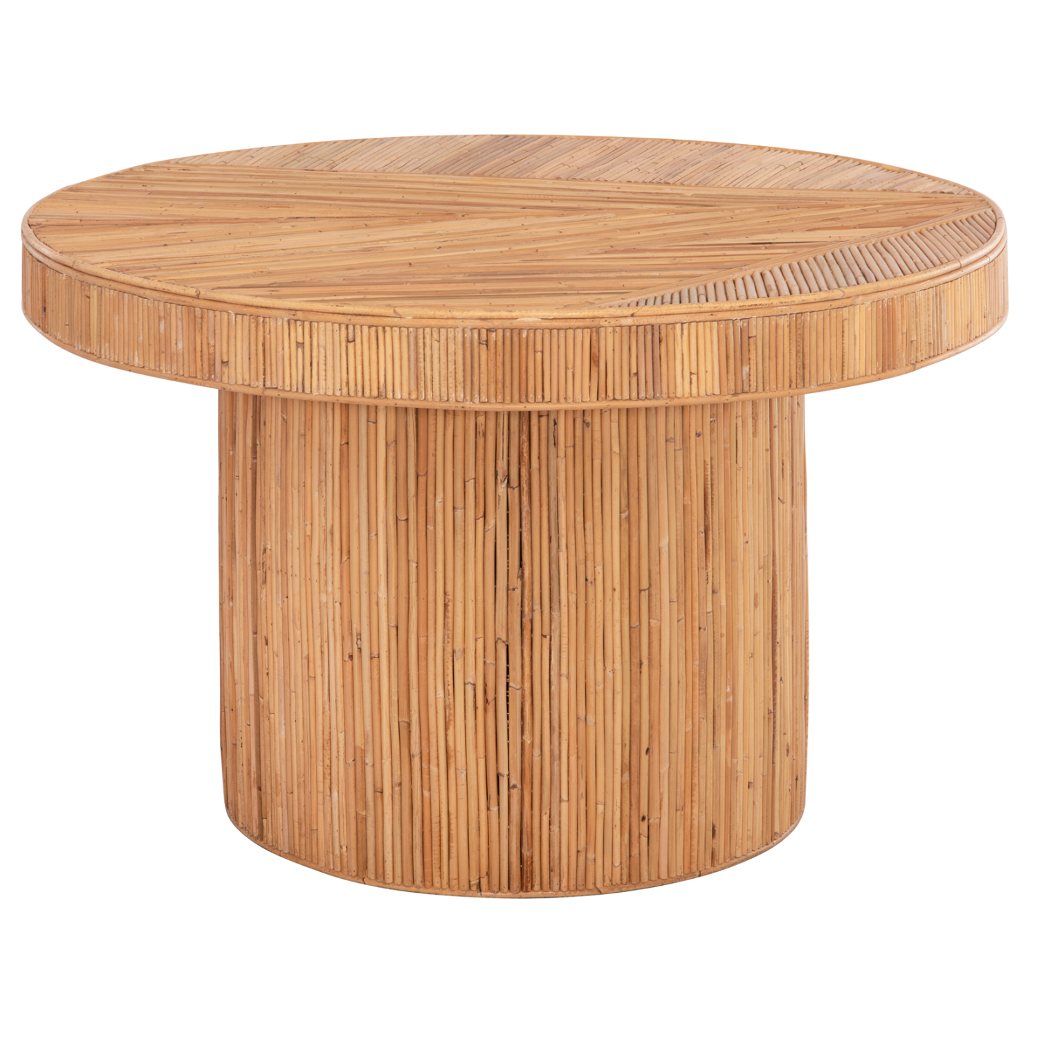 ΤΡΑΠΕΖΙ ΤΡΑΠΕΖΑΡΙΑΣ GATSBY HM9884 ΦΥΣΙΚΟ RATTAN ΣΕ ΦΥΣΙΚΟ ΧΡΩΜΑ Φ120x76Υεκ. 1