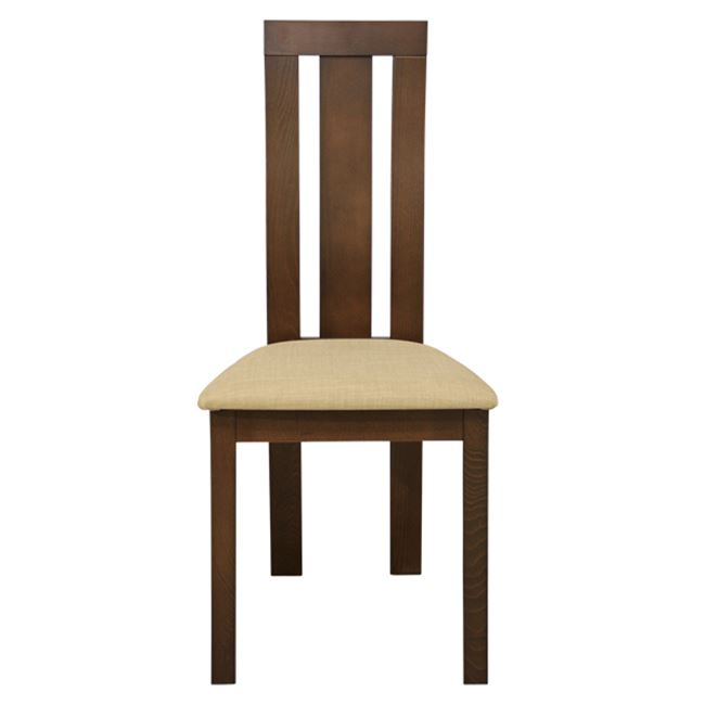 ΚΑΡΕΚΛΑ ΞΥΛΙΝΗ CHUCK ΜΑΣΙΦ HM0070.01 ΚΑΡΥΔΙ ΜΕ ΜΠΕΖ ΥΦΑΣΜΑ 46x50x101Υ εκ. 2