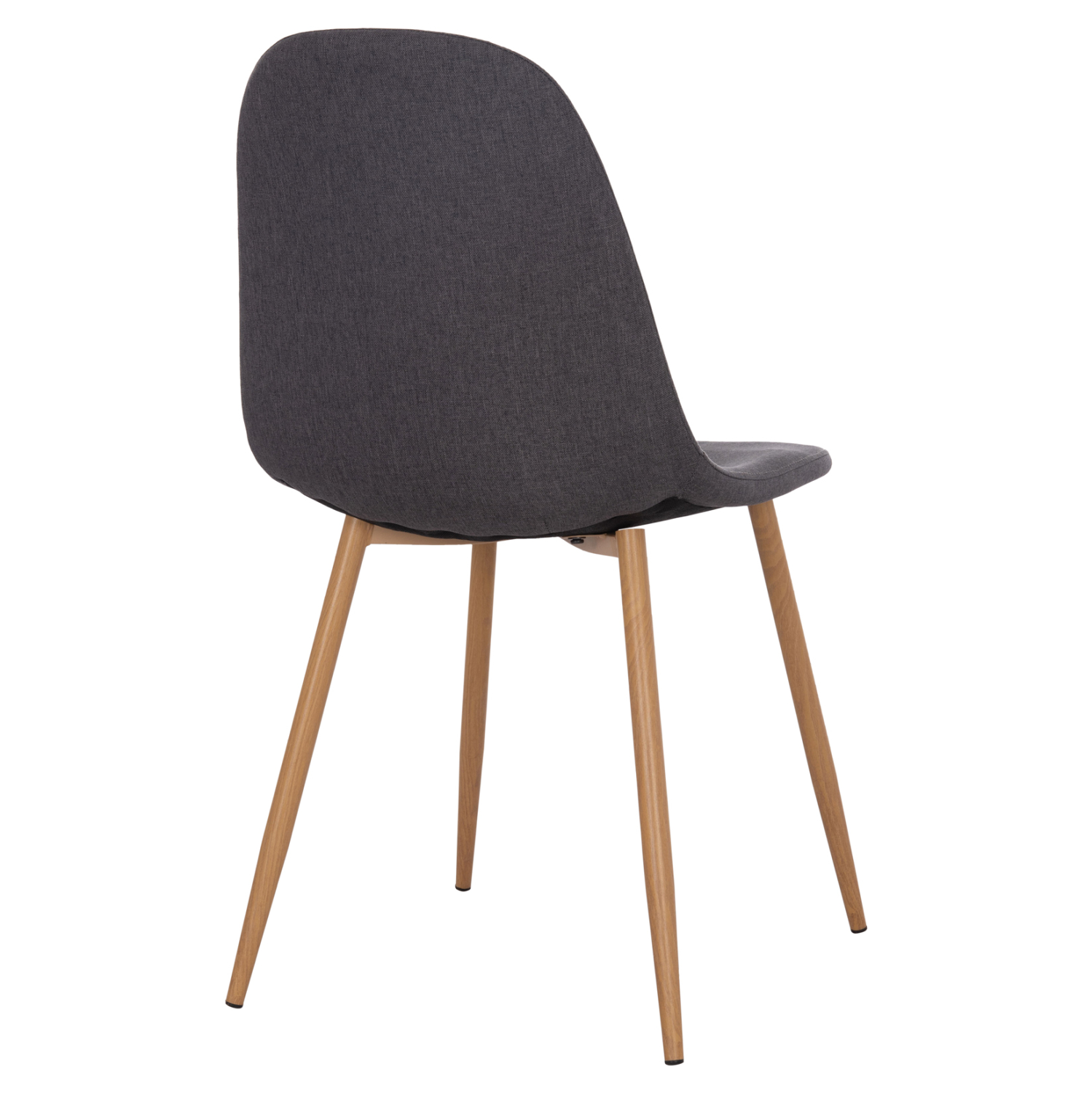 ΚΑΡΕΚΛΑ LEONARDO HM00100.10  ΜΕ ΜΕΤΑΛΛΙΚΑ ΠΟΔΙΑ &amp; ΥΦΑΣΜΑ ΓΚΡΙ  45x51.5x85Υεκ. 5