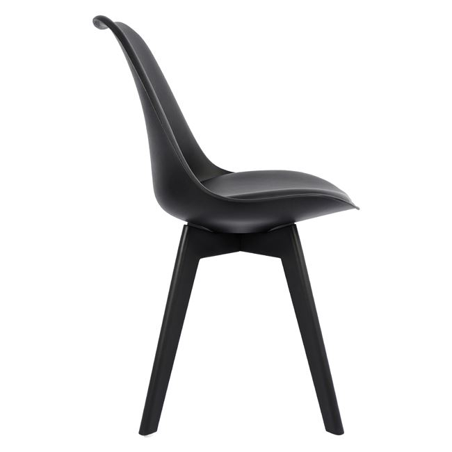 ΚΑΡΕΚΛΑ VEGAS HM0033.32 ΜΕ ΠΟΔΙ ΠΟΛΥΠΡΟΠΥΛΕΝΙΟΥ-PU-ΜΑΥΡΟ 48x56x82 εκ. 4