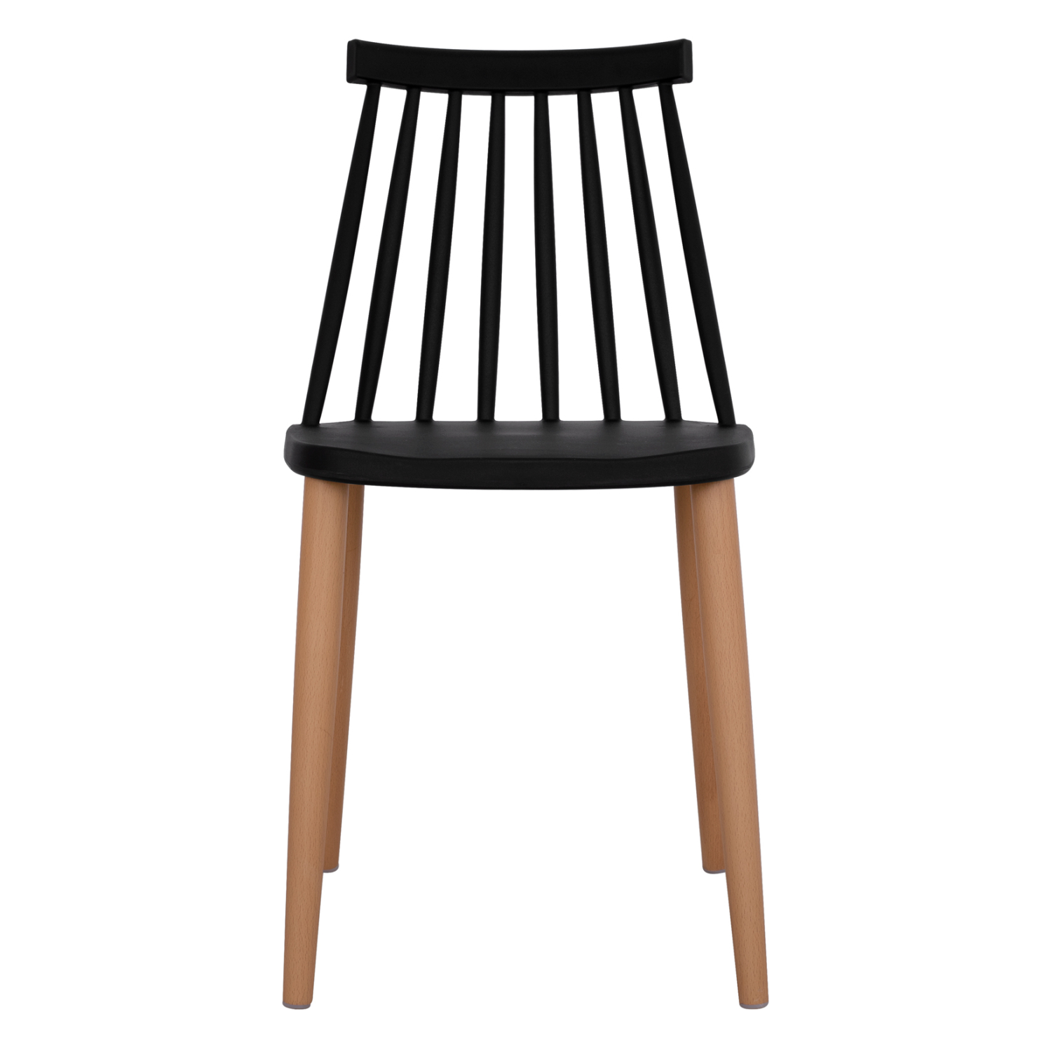 ΚΑΡΕΚΛΑ ΤΡΑΠΕΖΑΡΙΑΣ HM8052.02 VANESSA ΜΑΥΡΗ ΜΕ ΜΕΤΑΛΛΙΚΑ ΠΟΔΙΑ 43x46,5x82 εκ. 3