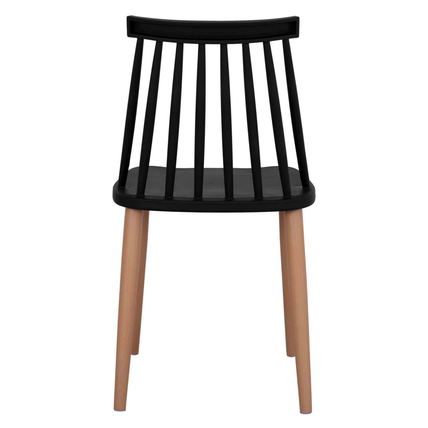 ΚΑΡΕΚΛΑ ΤΡΑΠΕΖΑΡΙΑΣ HM8052.02 VANESSA ΜΑΥΡΗ ΜΕ ΜΕΤΑΛΛΙΚΑ ΠΟΔΙΑ 43x46,5x82 εκ. 6