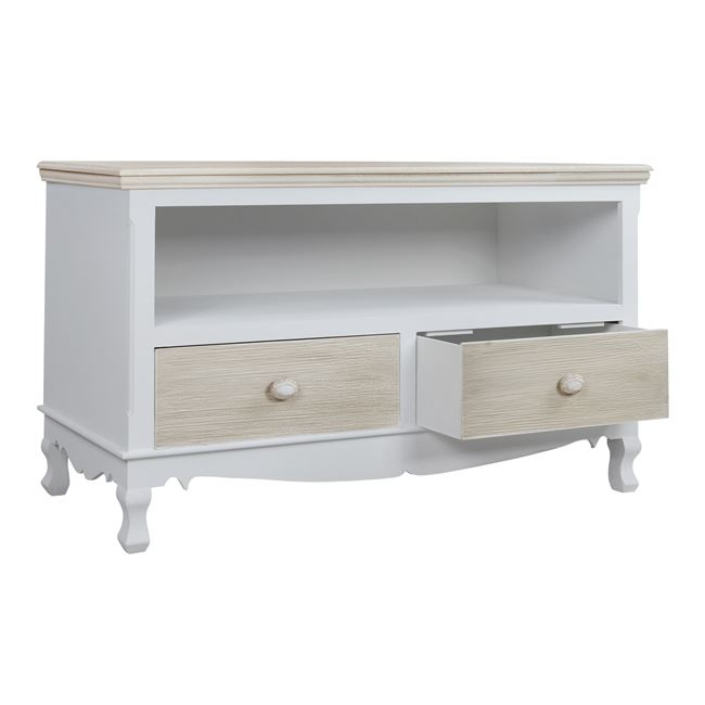 ΕΠΙΠΛΟ TV MELODY HM7003.02 ΛΕΥΚO ΓΚΡΙ ΠΑΤΙΝΑ 100Χ42Χ61 εκ. 3