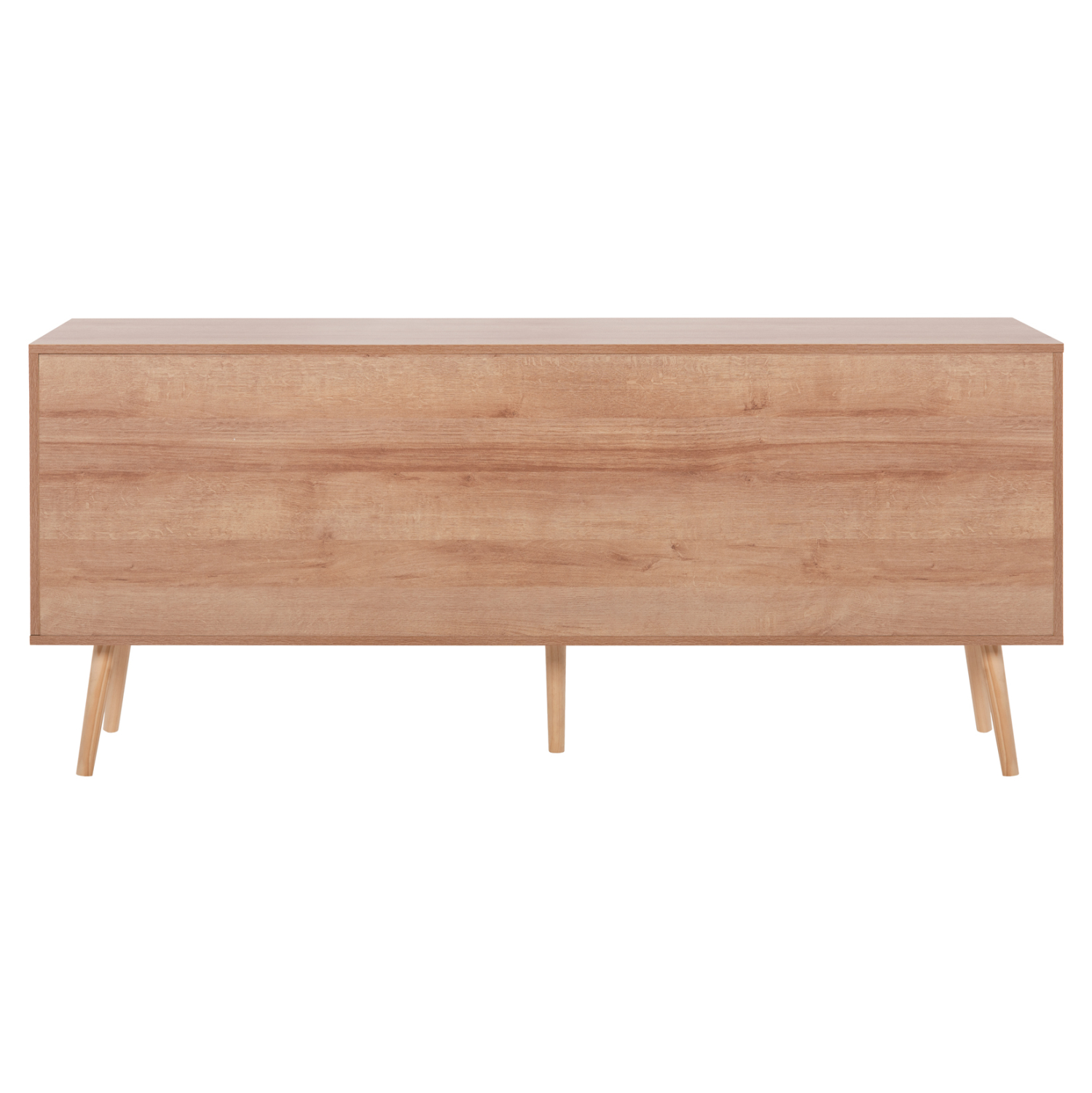 ΜΠΟΥΦΕΣ COLM HM9440.11 ΜΕΛΑΜΙΝΗΣ &amp; ΣΥΝΘΕΤΙΚΟ RATTAN ΣΤΙΣ 4 ΠΟΡΤΕΣ 160x39,5x71Yεκ. 5