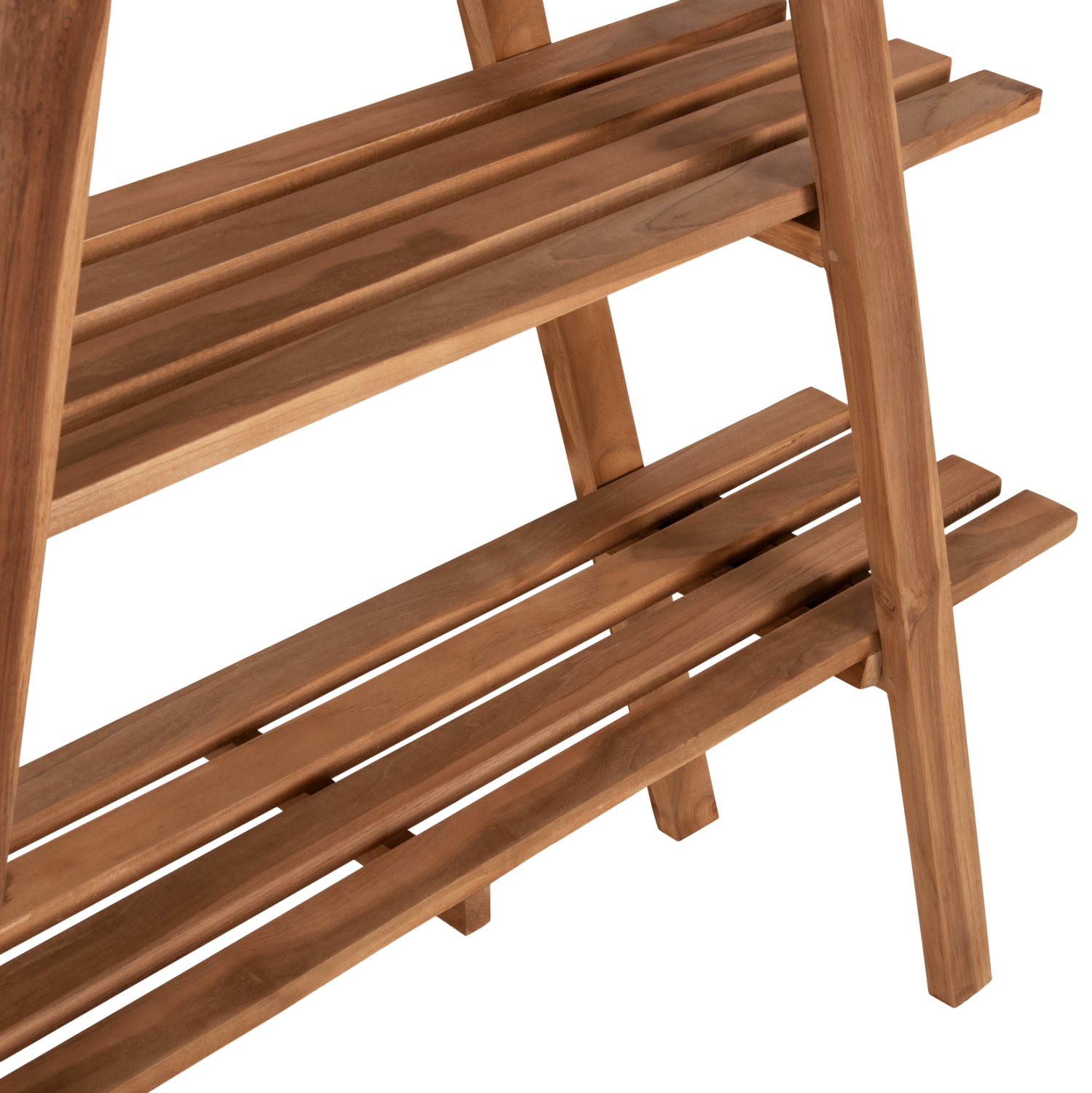 ΒΙΒΛΙΟΘΗΚΗ STAM HM7895 TEAK ΞΥΛΟ ΣΕ ΦΥΣΙΚΟ ΧΡΩΜΑ 120x33x180Y εκ. 5