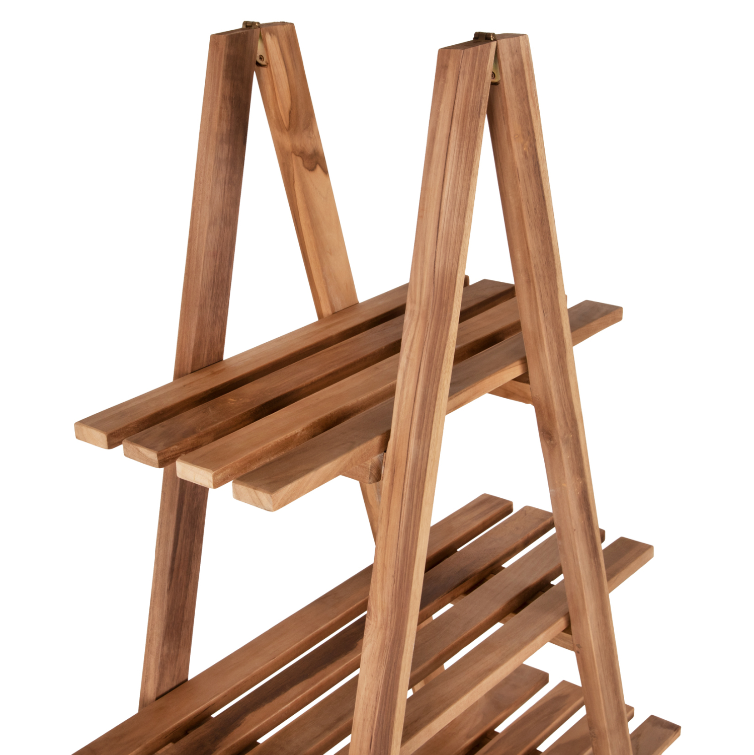 ΒΙΒΛΙΟΘΗΚΗ STAM HM7895 TEAK ΞΥΛΟ ΣΕ ΦΥΣΙΚΟ ΧΡΩΜΑ 120x33x180Y εκ. 6