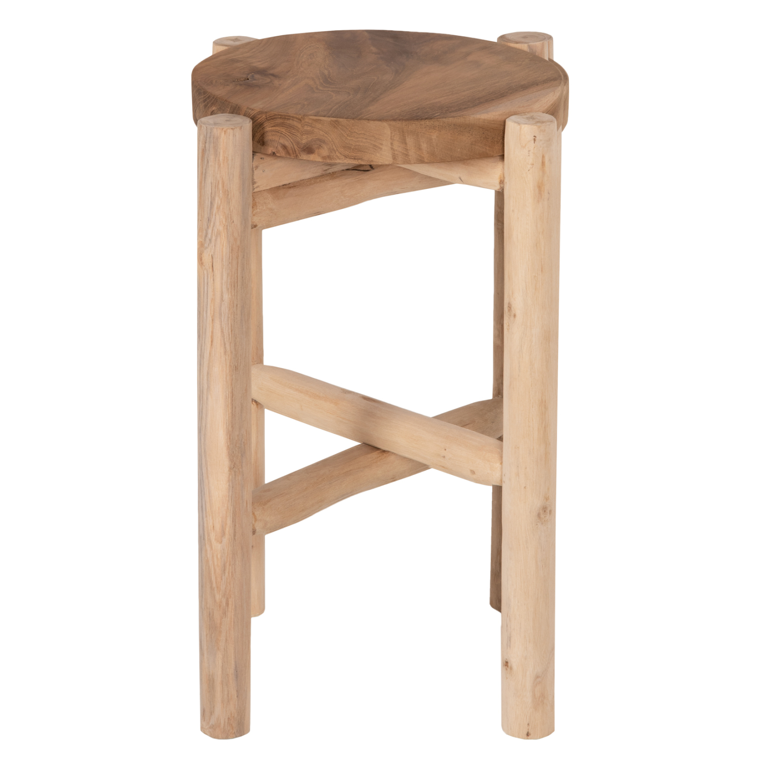 ΤΡΑΠΕΖΑΚΙ ΒΟΗΘΗΤΙΚΟ HOVER HM7900 ΞΥΛΟ ΤΕΑΚ ΣΕ ΦΥΣΙΚΟ ΧΡΩΜΑ Φ30x50Υεκ. 3