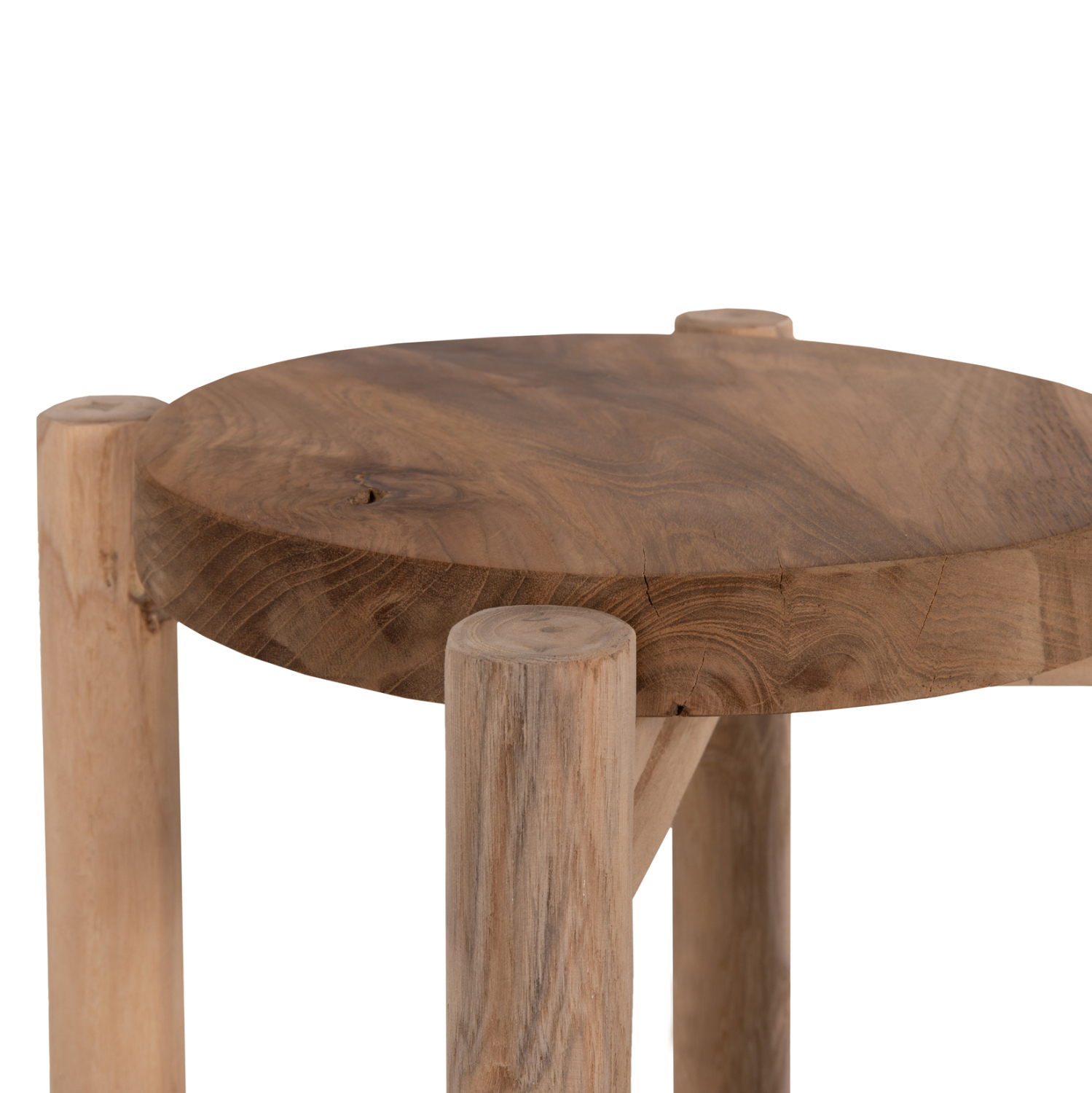 ΤΡΑΠΕΖΑΚΙ ΒΟΗΘΗΤΙΚΟ HOVER HM7900 ΞΥΛΟ ΤΕΑΚ ΣΕ ΦΥΣΙΚΟ ΧΡΩΜΑ Φ30x50Υεκ. 6