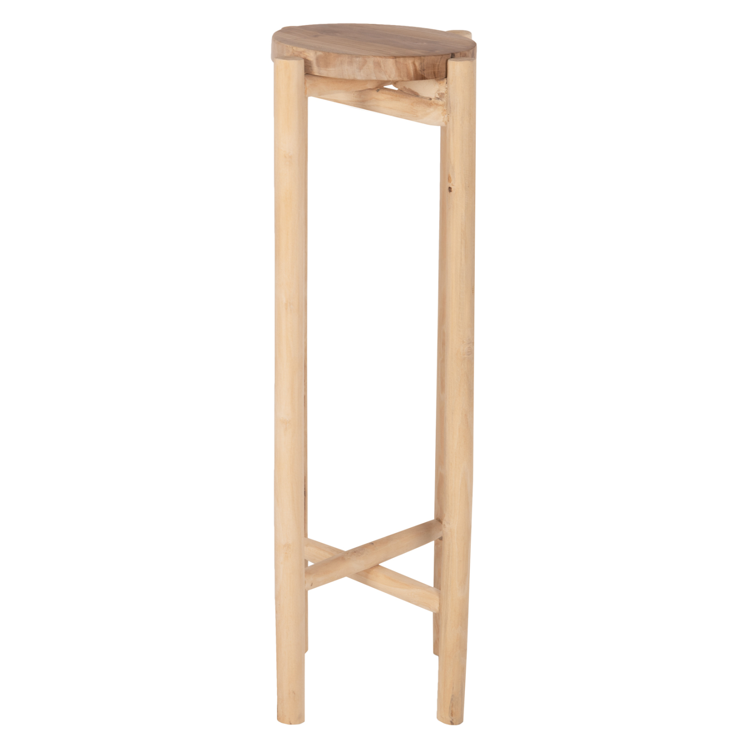 ΑΝΘΟΣΤΗΛΗ HOVER HM7936 ΞΥΛΟ ΤΕΑΚ ΣΕ ΦΥΣΙΚΟ ΧΡΩΜΑ Φ30x100Yεκ. 3