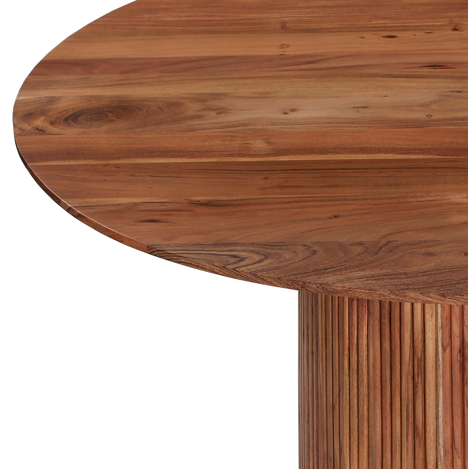 ΤΡΑΠΕΖΙ ΤΡΑΠΕΖΑΡΙΑΣ ΣΤΡΟΓΓΥΛΟ GROOT HM9684 ΜΑΣΙΦ ΞΥΛΟ ΑΚΑΚΙΑΣ ΣΕ ΦΥΣΙΚΟ Φ120x79Υεκ 3