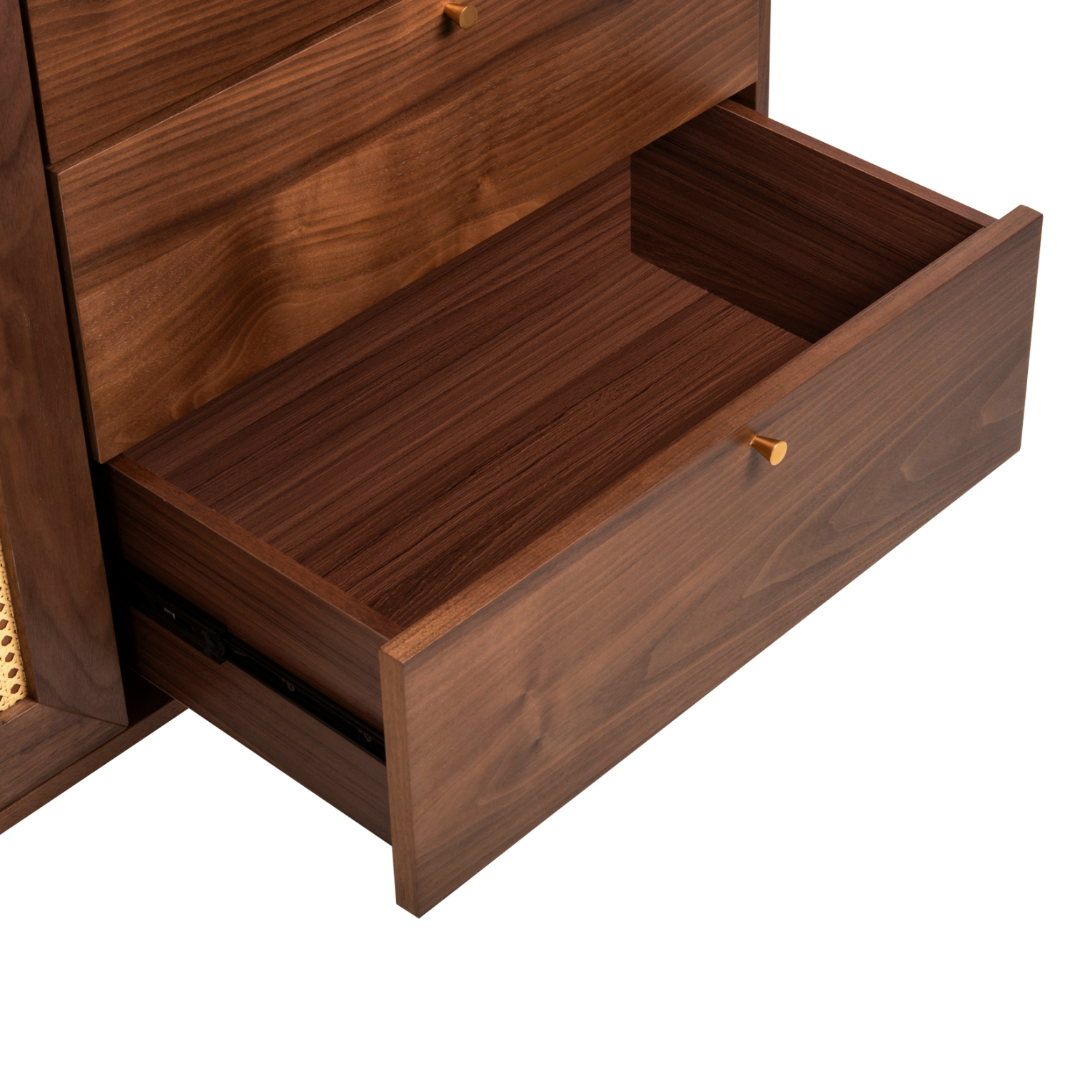 ΜΠΟΥΦΕΣ MEEN HM9735 MDF ΜΕ ΦΥΣΙΚΟ ΚΑΠΛΑΜΑ ΚΑΡΥΔΙΑΣ-ΧΡΥΣΑ ΜΕΤΑΛΛΙΚΑ ΠΟΔΙΑ 150x40x80Υεκ 8