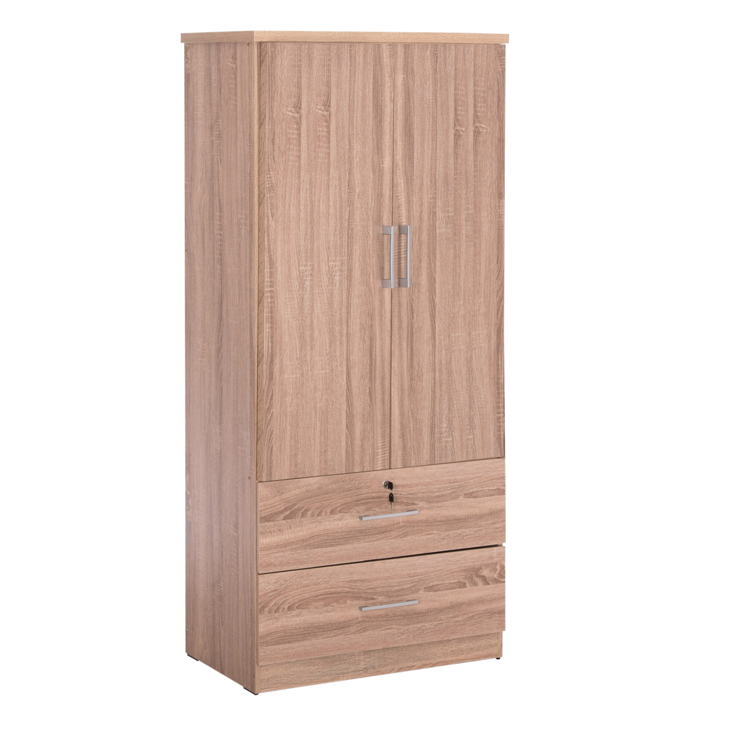 ΝΤΟΥΛΑΠΑ ΜΕ ΣΥΡΤΑΡΙΑ REINA HM2484.11 SONAMA OAK ΜΕΛΑΜΙΝΗ 80x48x183Υεκ. 1