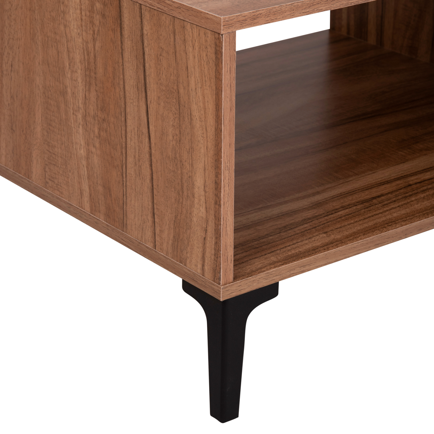 ΤΡΑΠΕΖΙ ΣΑΛΟΝΙΟΥ ΣΕΙΡΑ HARRY HM18007.01 ΜΕΛΑΜΙΝΗ ΦΥΣΙΚΟ ΞΥΛΟΥ-ΜΑΥΡΟ 110x60x43,5Υεκ. 8