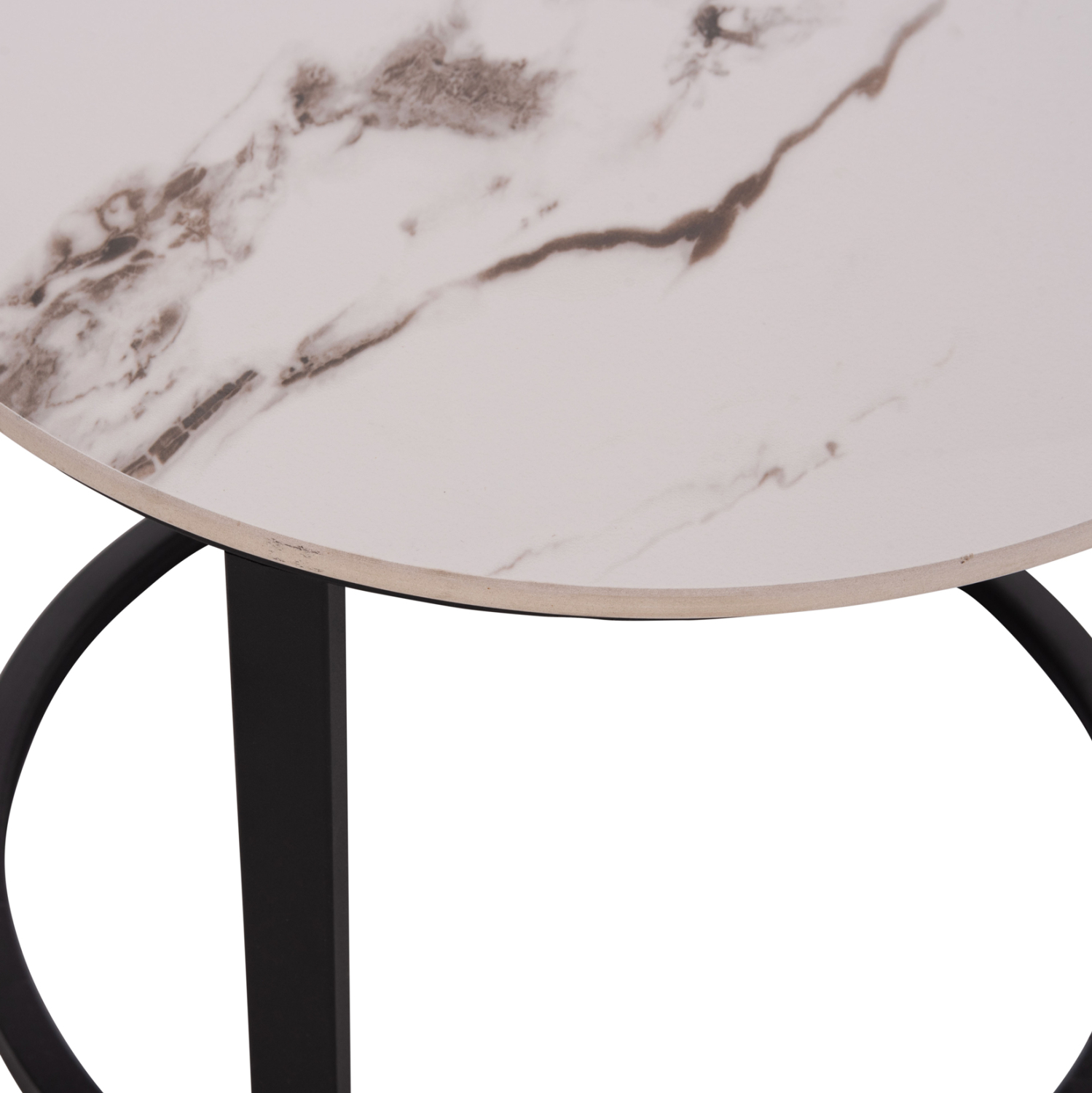 ΤΡΑΠΕΖΙ ΣΑΛΟΝΙΟΥ 2ΤΜΧ TALOS ΛΕΥΚΟ ΜΕ ΚΑΦΕ ΝΕΡΑ ΚΕΡΑΜΙΚΟ TOP HM18140.03 Φ70+Φ50 10