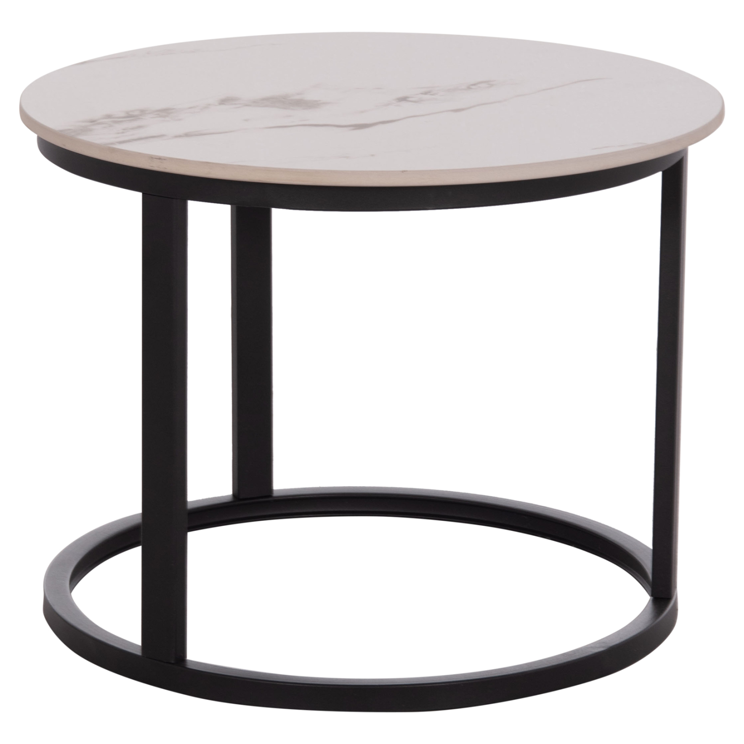 ΤΡΑΠΕΖΙ ΣΑΛΟΝΙΟΥ 2ΤΜΧ TALOS ΛΕΥΚΟ ΜΕ ΚΑΦΕ ΝΕΡΑ ΚΕΡΑΜΙΚΟ TOP HM18140.03 Φ70+Φ50 7