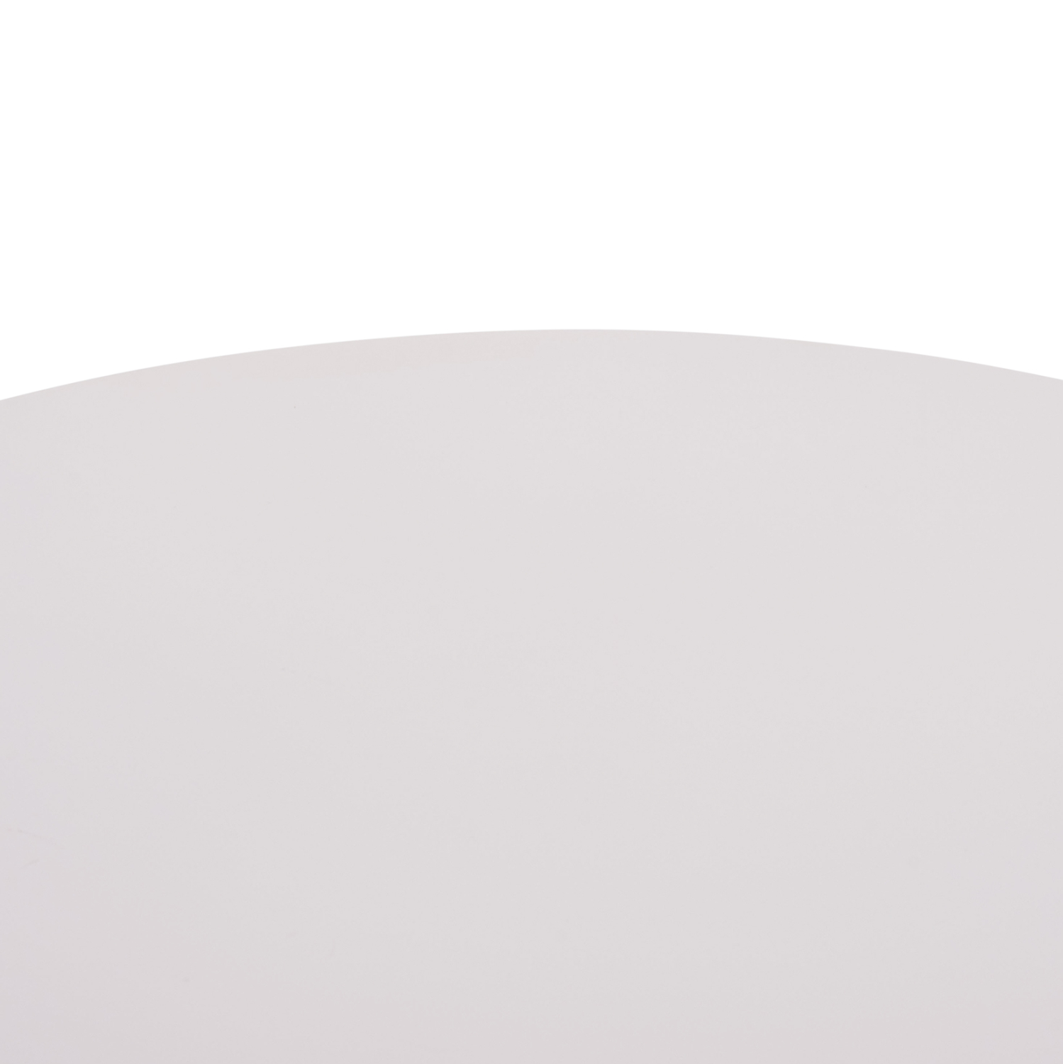 ΤΡΑΠΕΖΙ ΣΤΡΟΓΓΥΛΟ BROLIN HM18141.01 MDF TOP-ΒΑΣΗ ΜΕΤΑΛΛΙΚΗ--ΛΕΥΚΟ Φ90x73Υεκ 7