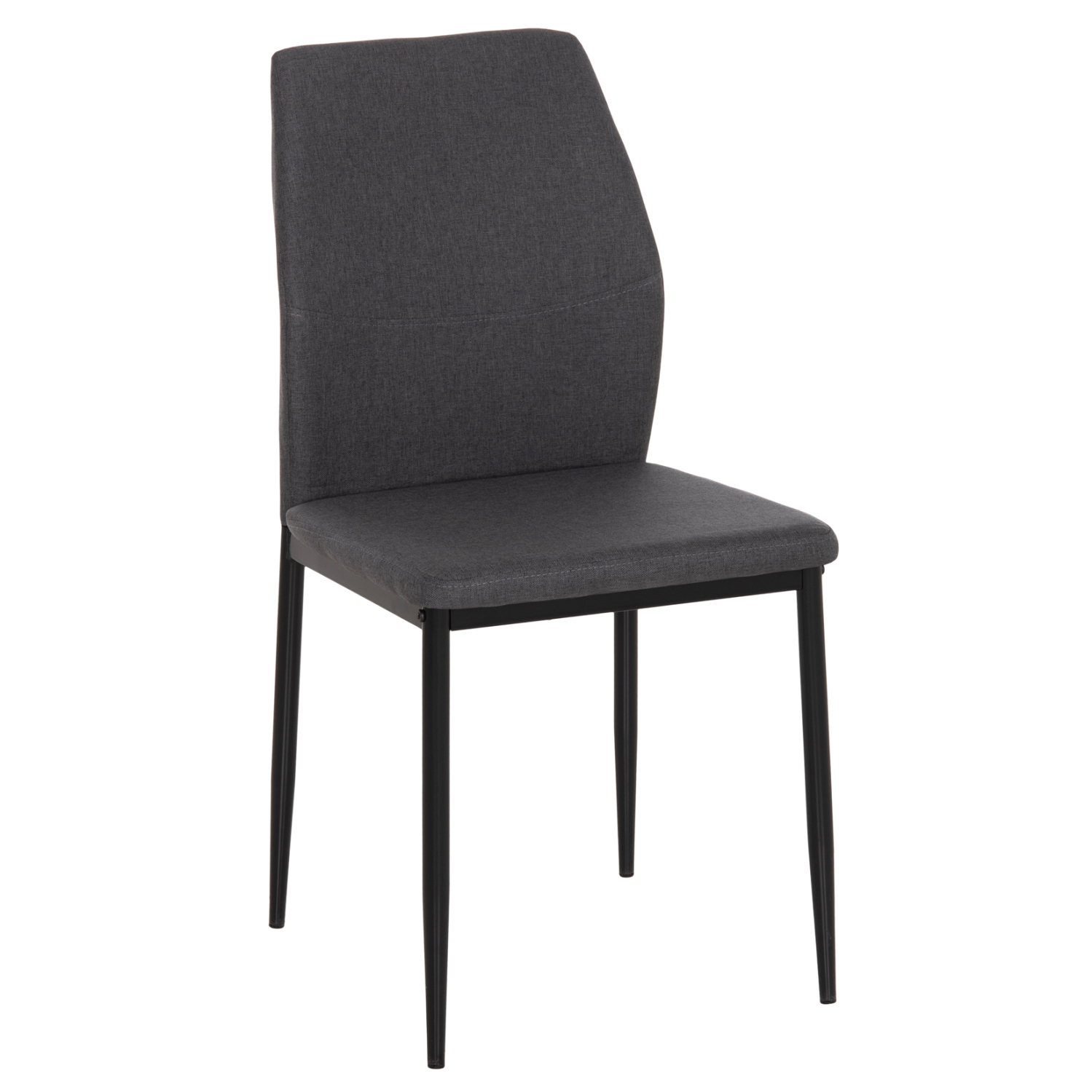 ΚΑΡΕΚΛΑ ΤΡΑΠΕΖΑΡΙΑΣ DIAZ HM18346.01 ΓΚΡΙ ΥΦΑΣΜΑ-ΜΕΤΑΛΛΙΚΑ ΠΟΔΙΑ ΜΑΥΡΑ 43x52x87Υεκ. 1