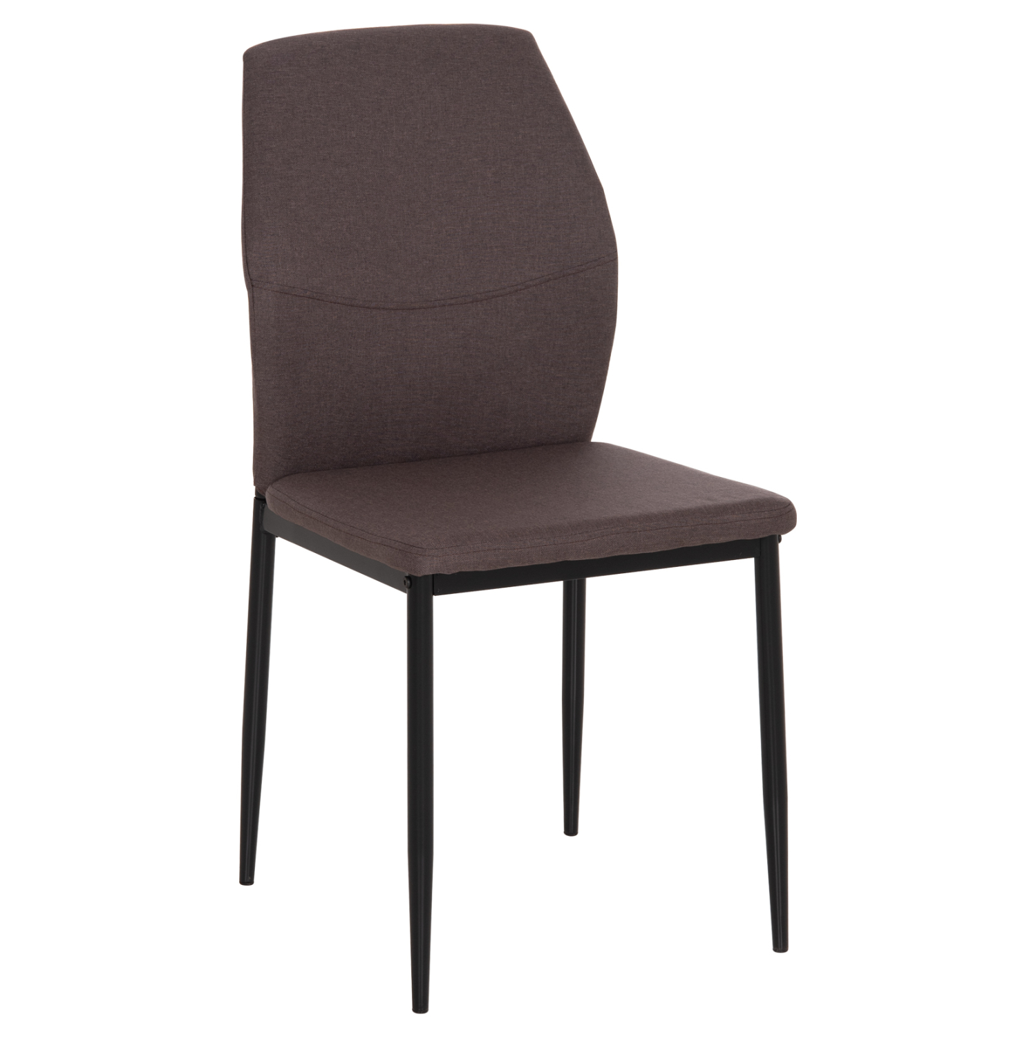 ΚΑΡΕΚΛΑ ΤΡΑΠΕΖΑΡΙΑΣ DIAZ HM18346.03 ΚΑΦΕ ΥΦΑΣΜΑ-ΜΕΤΑΛΛΙΚΑ ΠΟΔΙΑ ΜΑΥΡΑ 43x52x87Υεκ. 1