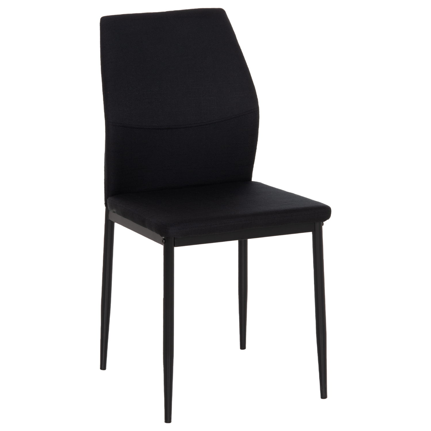 ΚΑΡΕΚΛΑ ΤΡΑΠΕΖΑΡΙΑΣ DIAZ HM18346.02 ΜΑΥΡΟ ΥΦΑΣΜΑ &amp; ΜΕΤΑΛΛΙΚΑ ΠΟΔΙΑ 43x52x87Υεκ. 1