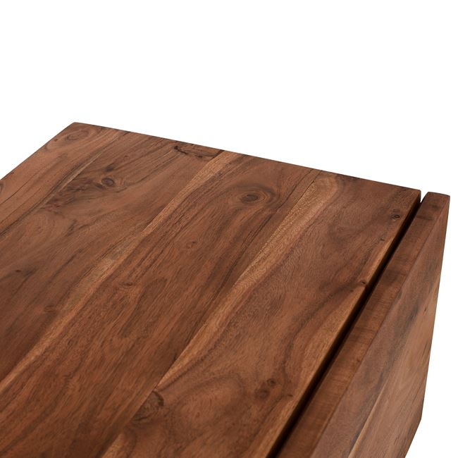 ΜΠΟΥΦΕΣ ALICIA ΑΠΟ ΜΑΣΙΦ ΞΥΛΟ ΑΚΑΚΙΑΣ ΦΥΣΙΚΟ 148Χ43,5Χ86Υεκ.HM8173 8