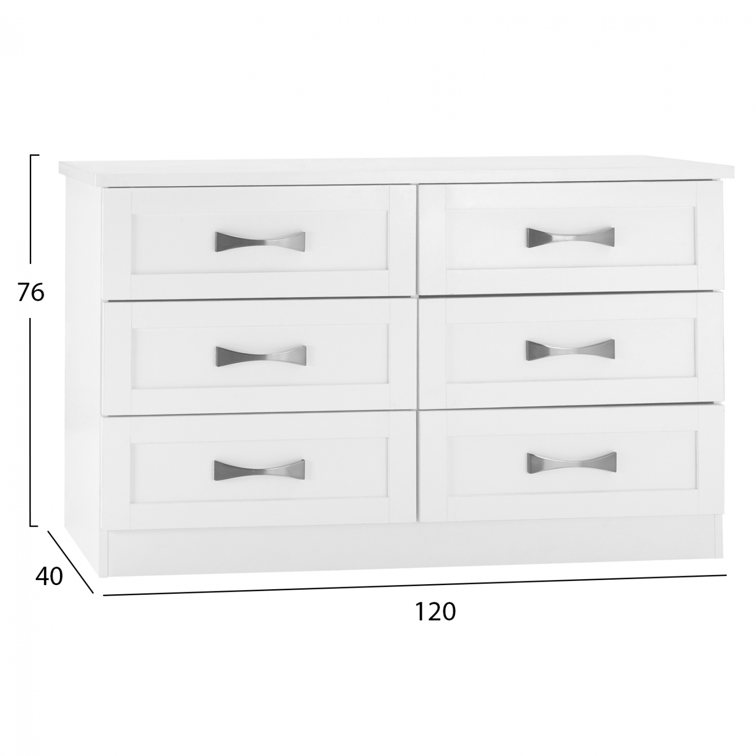 ΤΟΥΑΛΕΤΑ-ΣΥΡΤΑΡΙΕΡΑ MILANI HM317.05 ΜΕ 6 ΣΥΡΤΑΡΙΑ ΛΕΥΚΗ 120X40X76Yεκ. 2