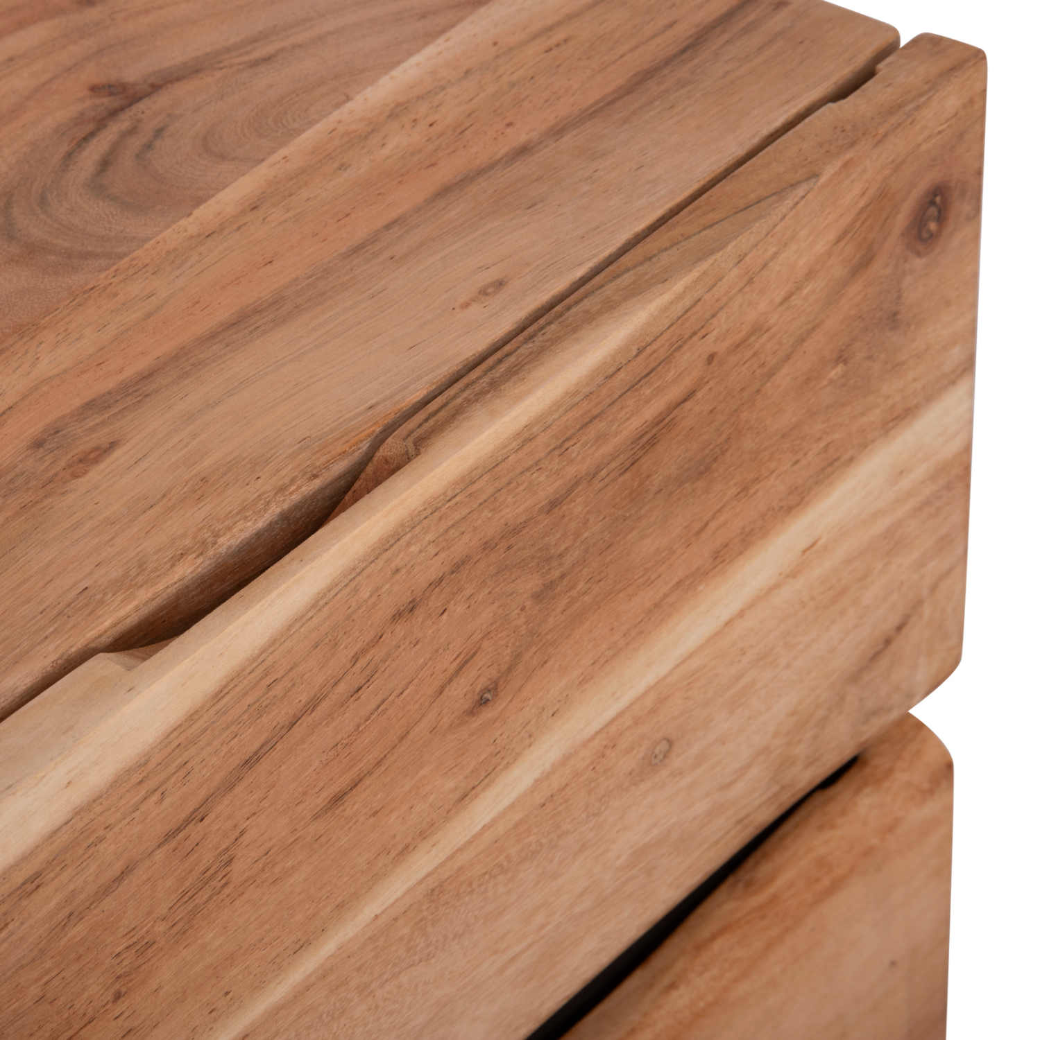 ΚΟΜΟΔΙΝΟ ALICIA ΜΕ 2 ΣΥΡΤΑΡΙΑ HM8360.11 ΑΠΟ ΜΑΣΙΦ ΞΥΛΟ ΑΚΑΚΙΑΣ 45x35x56Yεκ. 8