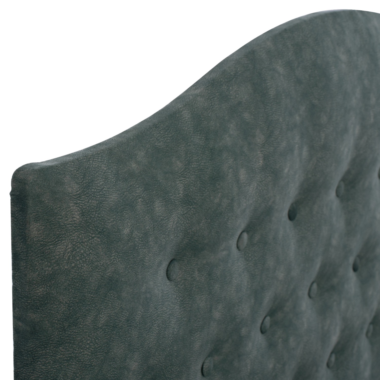 ΚΡΕΒΑΤΙ MALENA ΑΠΟ ΠΡΑΣΙΝΟ ΥΦΑΣΜΑ τύπου NUBUCK, HM647.27 ΓΙΑ ΣΤΡΩΜΑ 120x200 εκ. 10