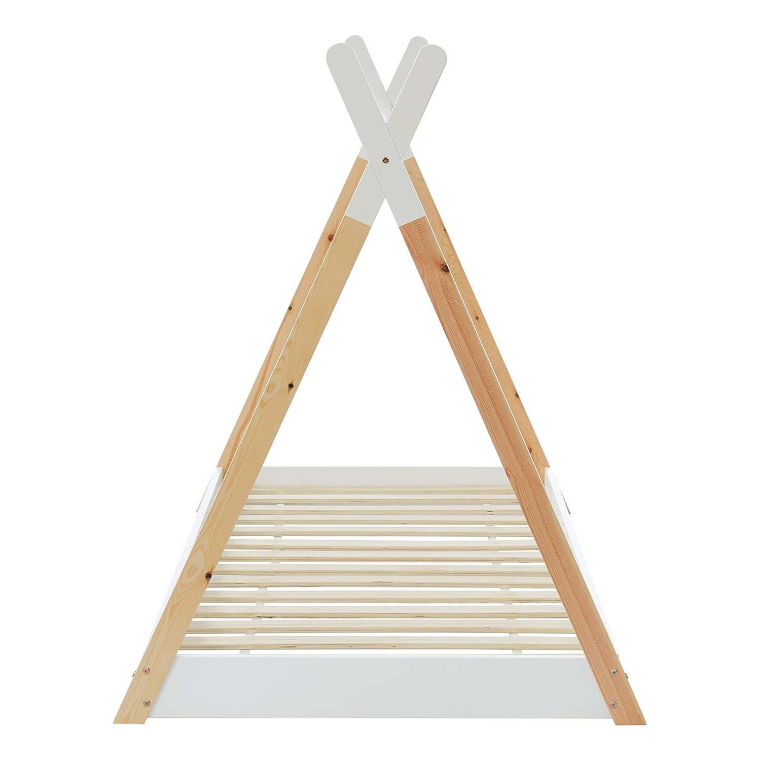 ΚΡΕΒΑΤΙ ΠΑΙΔΙΚΟ MUNK HM699.03 τ.MONTESSORI ΞΥΛΟ ΠΕΥΚΟΥ ΦΥΣΙΚΟ-ΛΕΥΚΟ- 190x90εκ 5