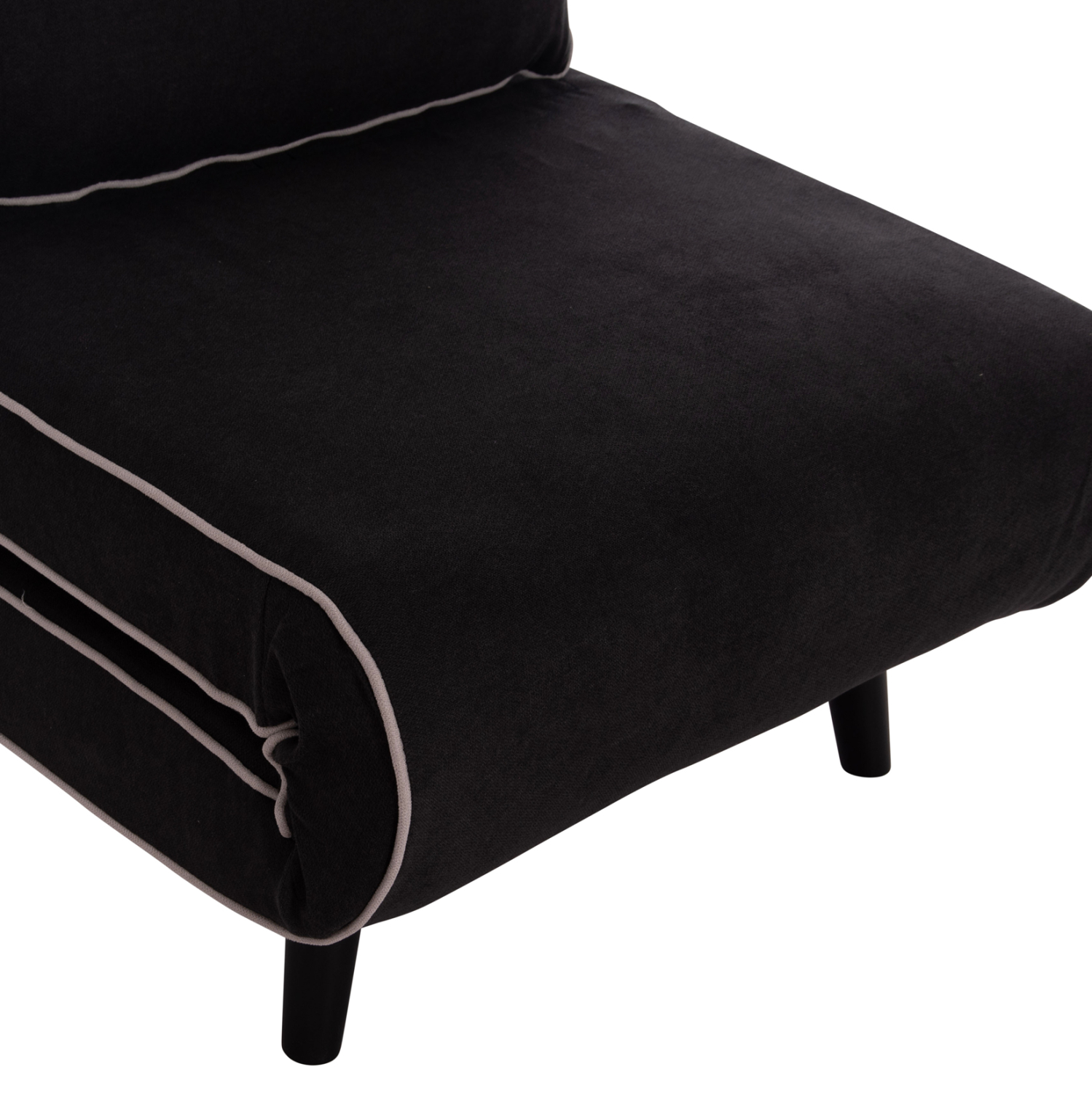 ΠΟΛΥΘΡΟΝΑ ΚΡΕΒΑΤΙ BRAXTON HM8425.03 ΜΑΥΡΟ ΥΦΑΣΜΑ 78x88x78Υεκ. 9